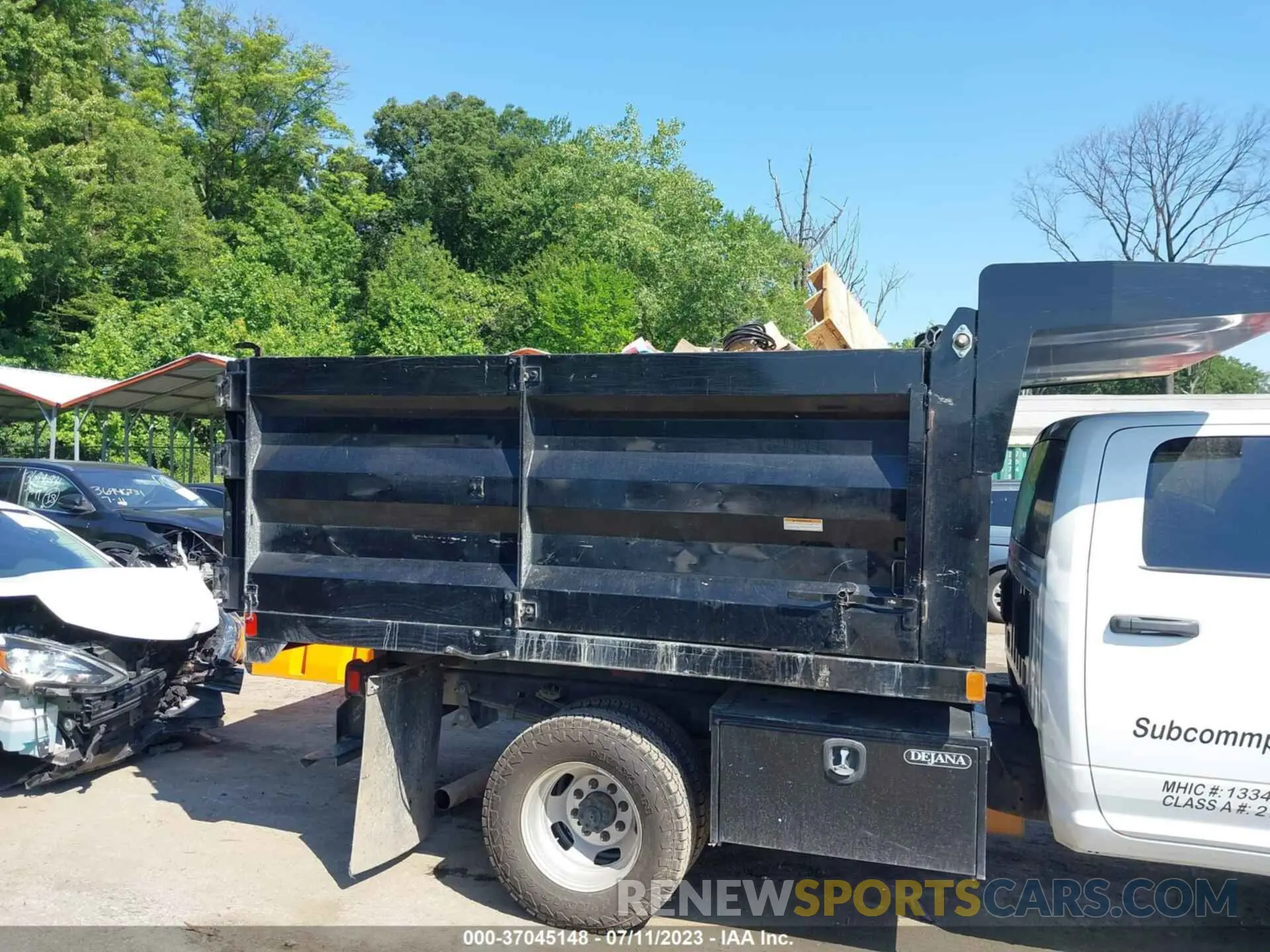 7 fotografías del automóvil dañado 3C7WRTCJXMG646205 RAM 3500 CHASSIS 2021