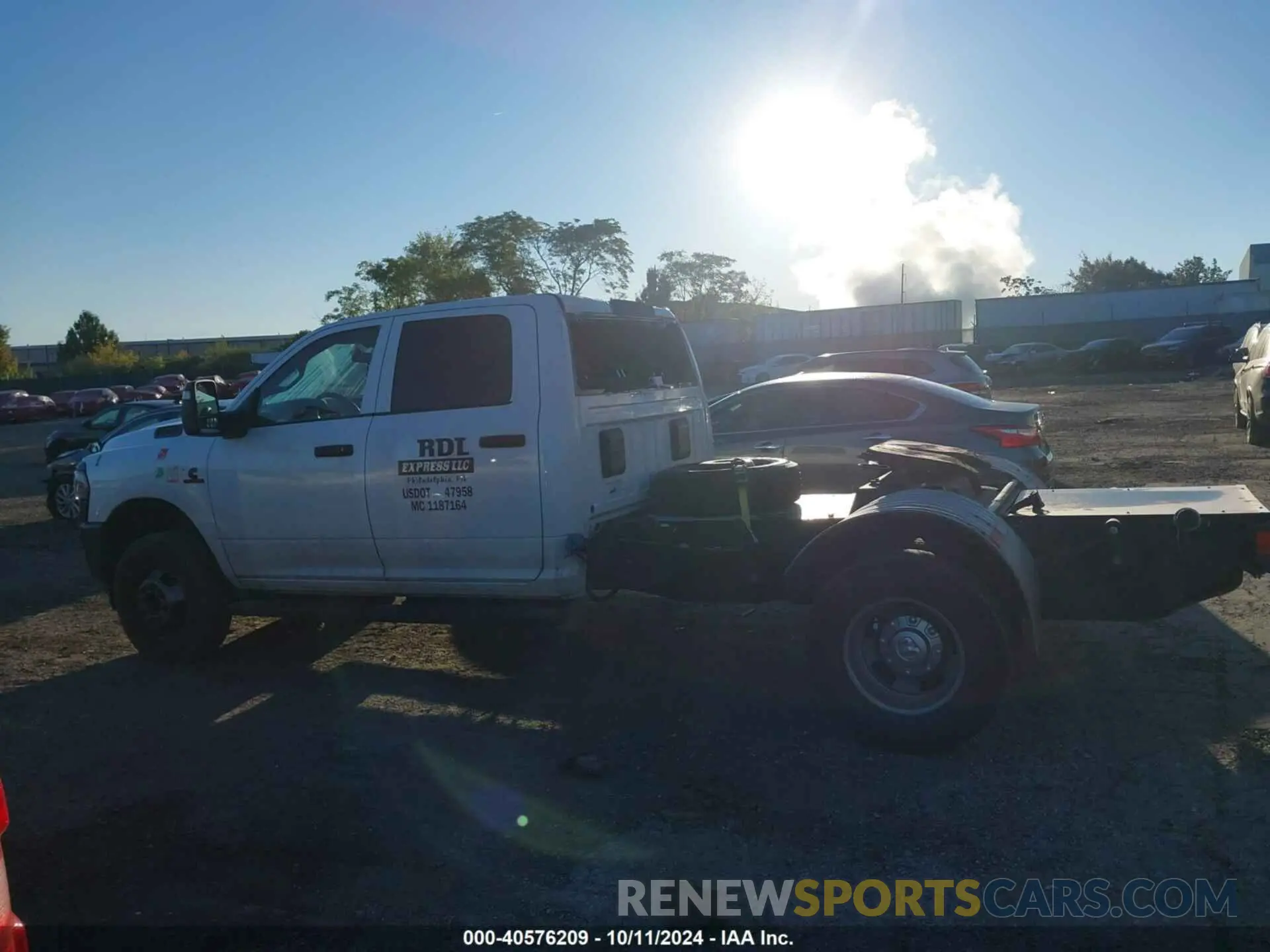14 fotografías del automóvil dañado 3C7WRSCL1PG510626 RAM 3500 CHASSIS 2023