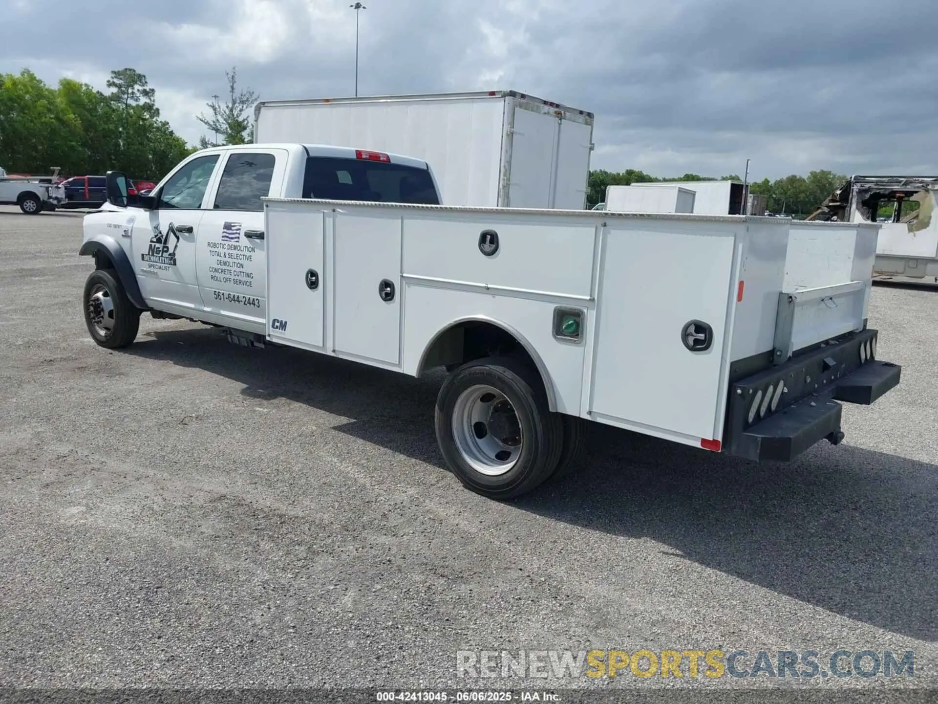 3 fotografías del automóvil dañado 3C7WRLFLXNG329832 RAM 4500 2022