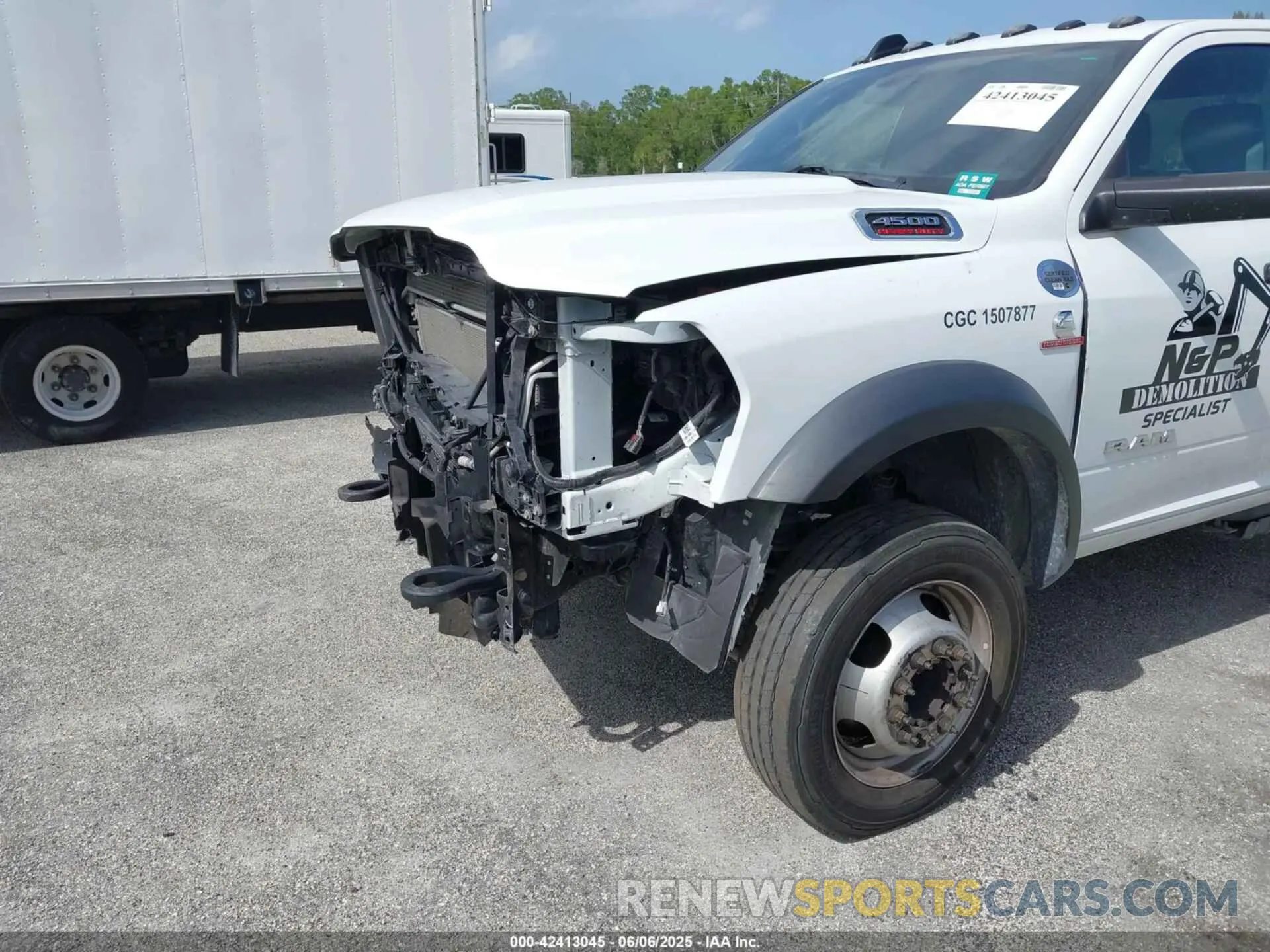 6 fotografías del automóvil dañado 3C7WRLFLXNG329832 RAM 4500 2022