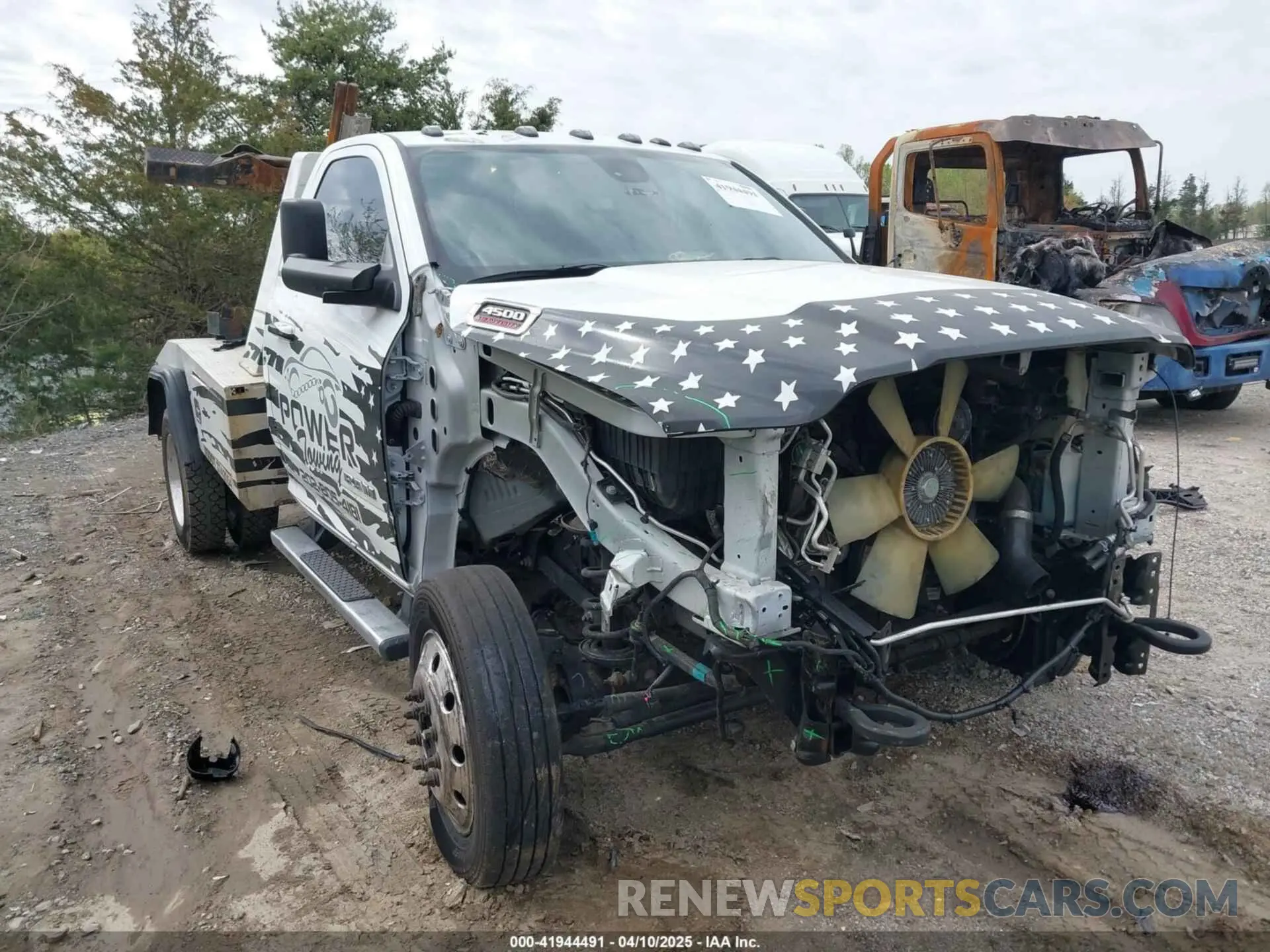 1 fotografías del automóvil dañado 3C7WRKAL1NG238207 RAM 4500 CHASSIS 2022