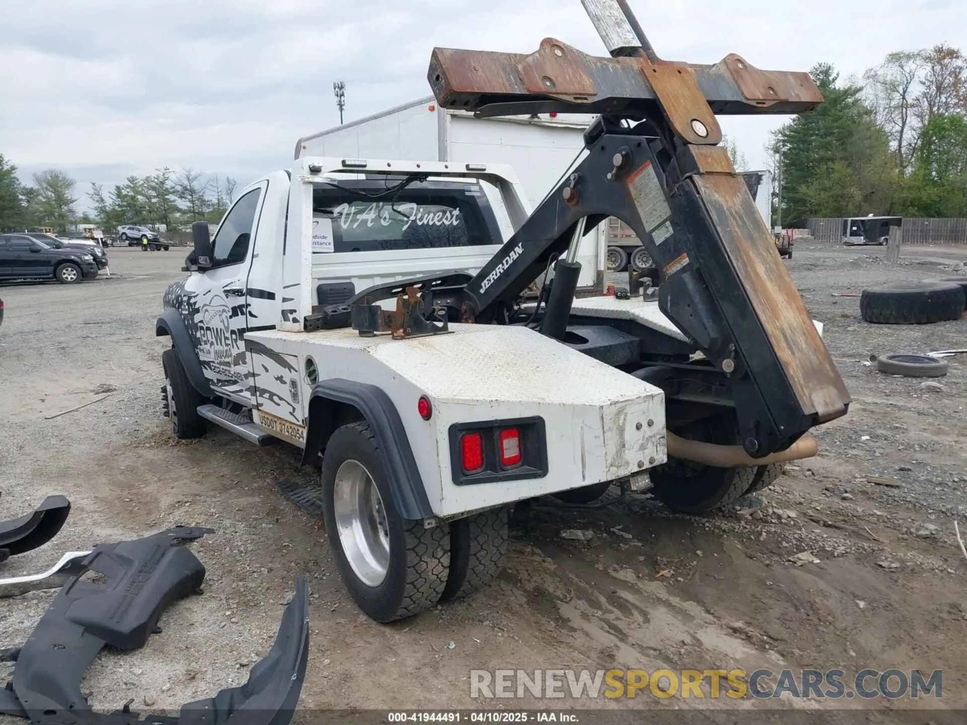 3 fotografías del automóvil dañado 3C7WRKAL1NG238207 RAM 4500 CHASSIS 2022