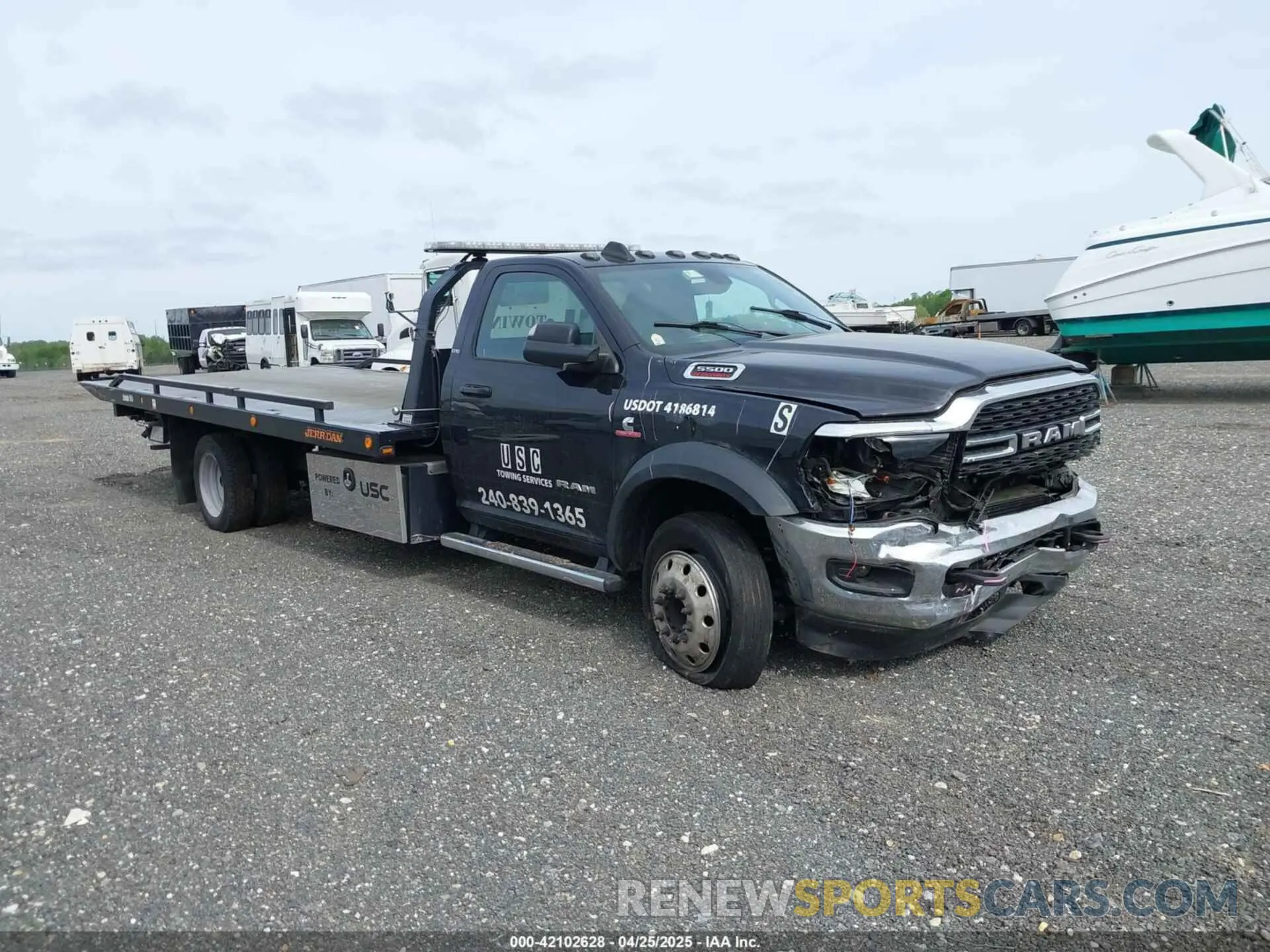 1 fotografías del automóvil dañado 3C7WRNDL3NG132757 RAM 5500 CHASSIS 2022
