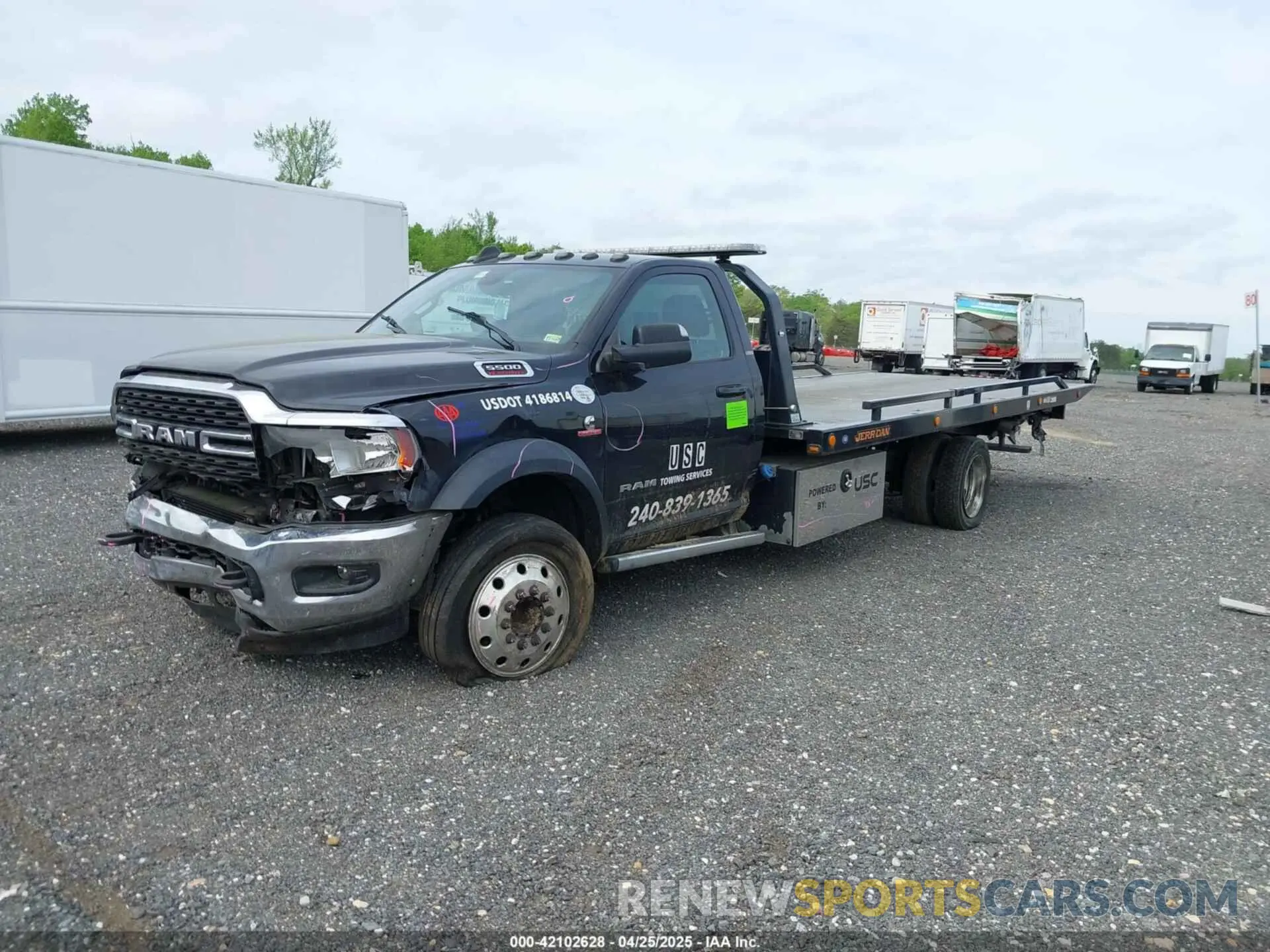 2 fotografías del automóvil dañado 3C7WRNDL3NG132757 RAM 5500 CHASSIS 2022