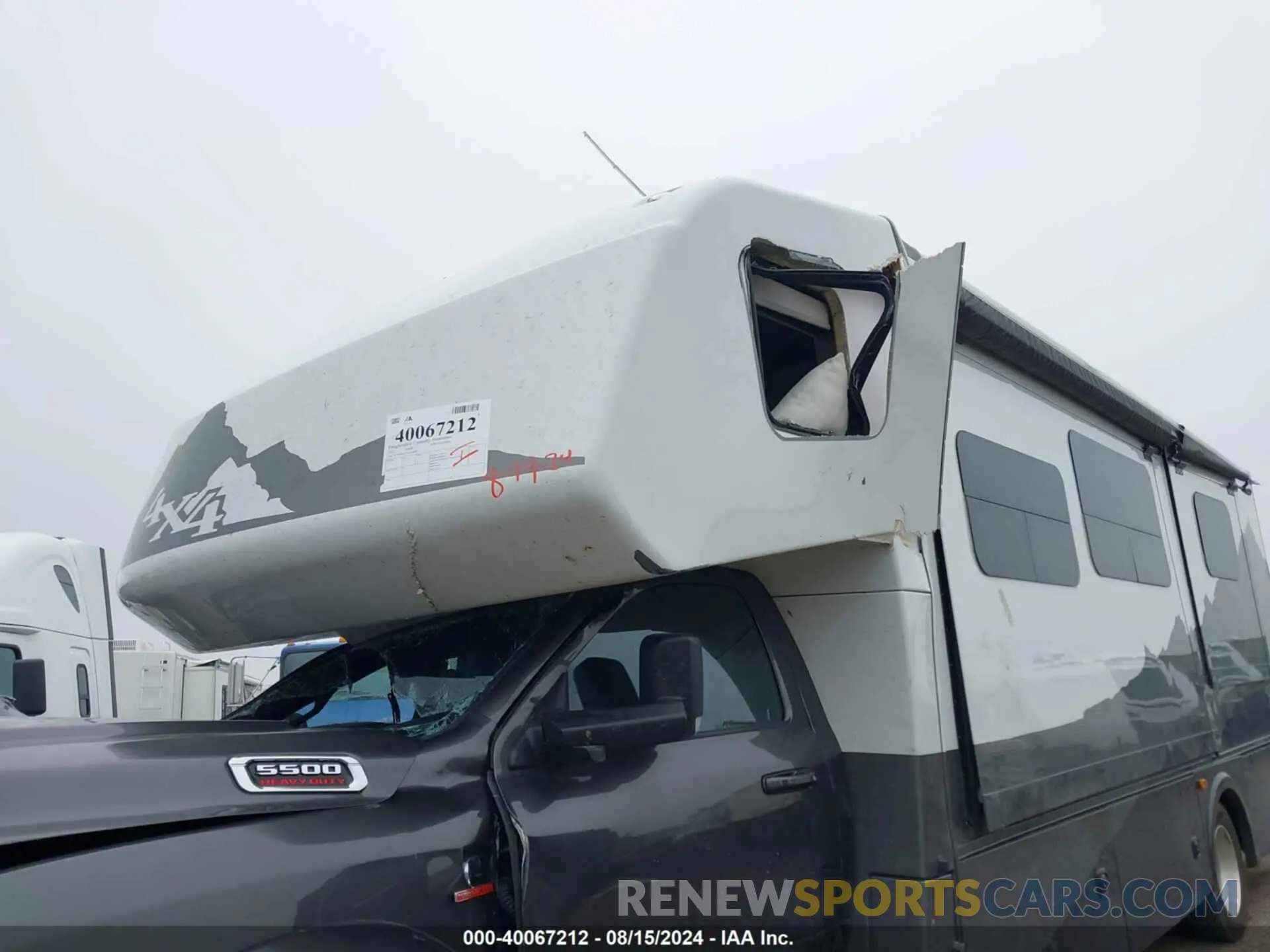 11 fotografías del automóvil dañado 3C7WRNDL7NG329026 RAM 5500 CHASSIS 2022
