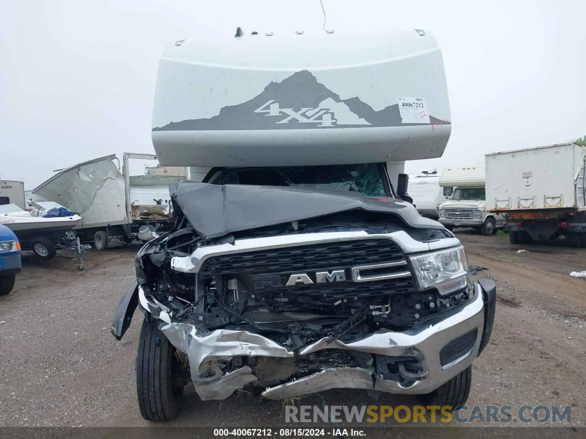 13 fotografías del automóvil dañado 3C7WRNDL7NG329026 RAM 5500 CHASSIS 2022