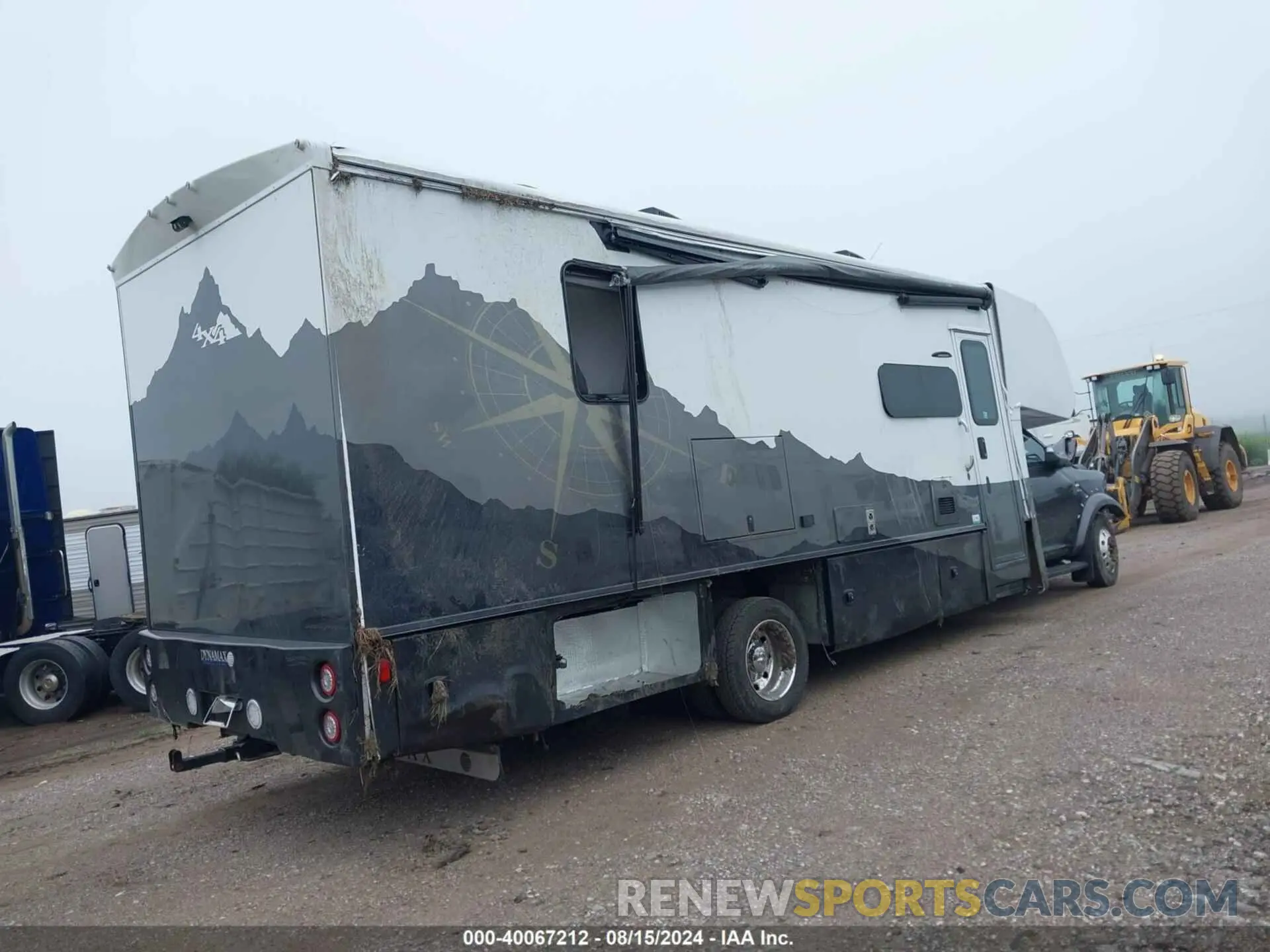 4 fotografías del automóvil dañado 3C7WRNDL7NG329026 RAM 5500 CHASSIS 2022