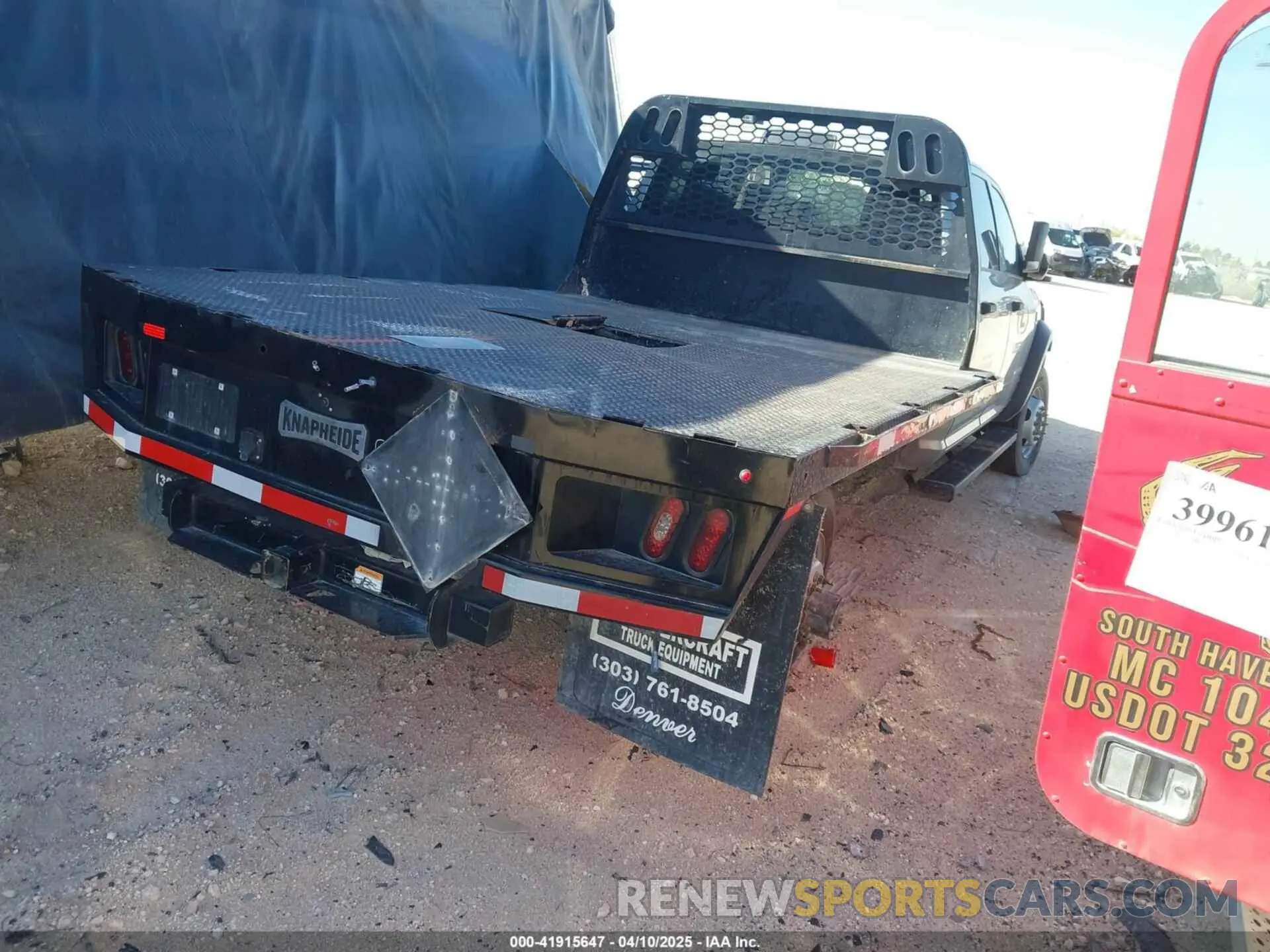 4 fotografías del automóvil dañado 3C7WRNEL7NG255458 RAM 5500 CHASSIS 2022