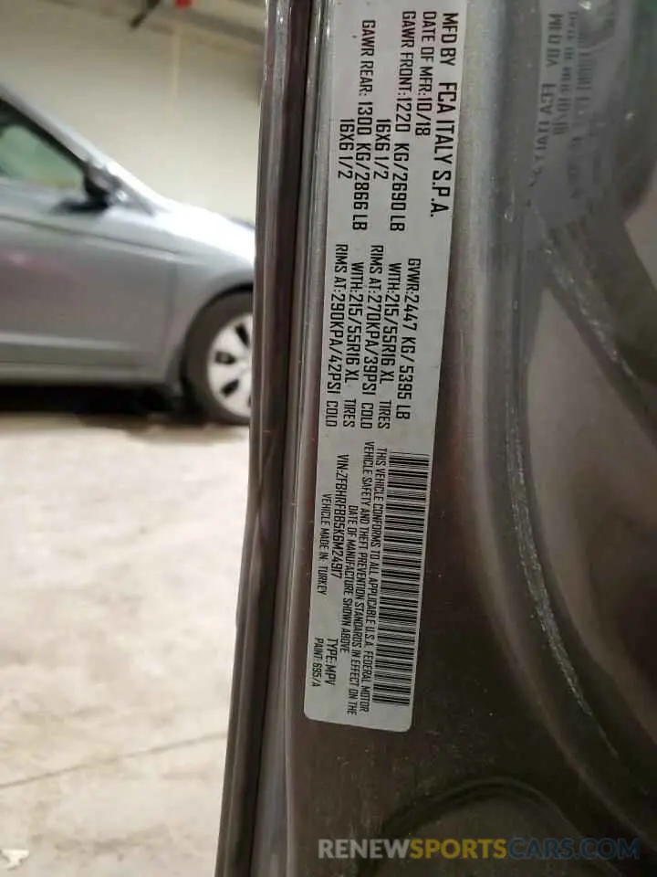 13 fotografías del automóvil dañado ZFBHRFBB5K6M24917 RAM All Models 2019