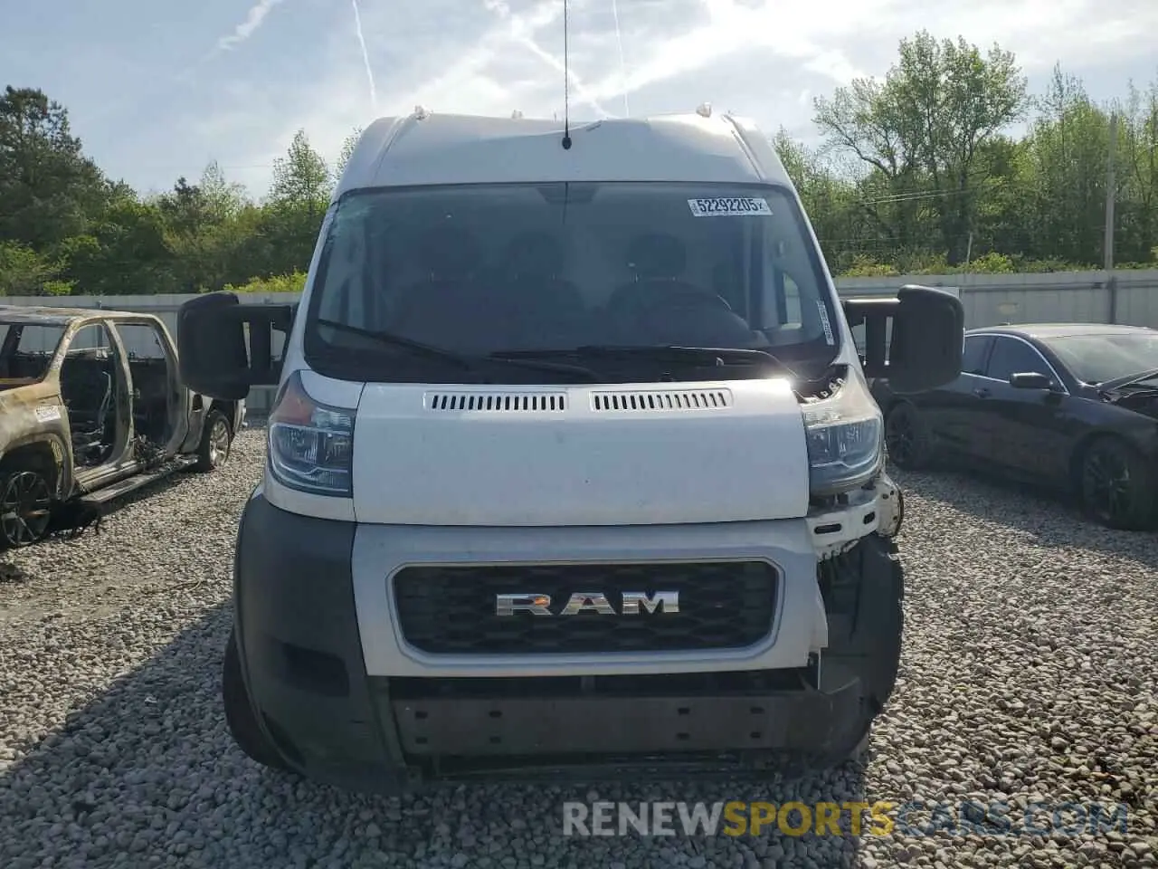 5 fotografías del automóvil dañado 3C6TRVDG6LE124333 RAM All Models 2020