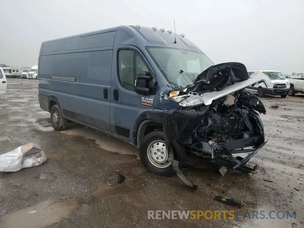 4 fotografías del automóvil dañado 3C6URVJG0LE144358 RAM All Models 2020