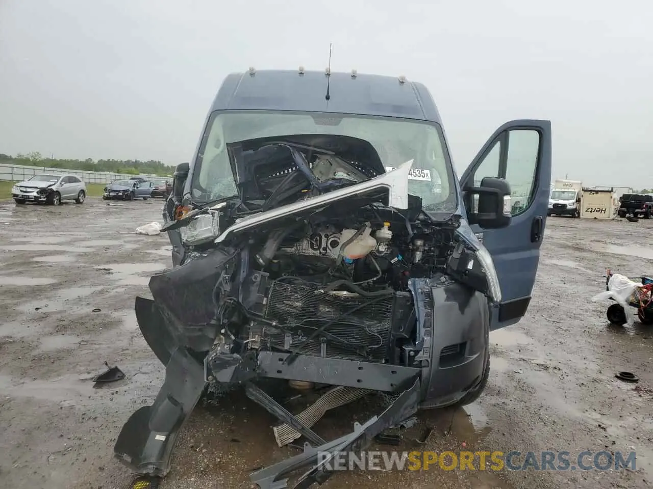 5 fotografías del automóvil dañado 3C6URVJG0LE144358 RAM All Models 2020