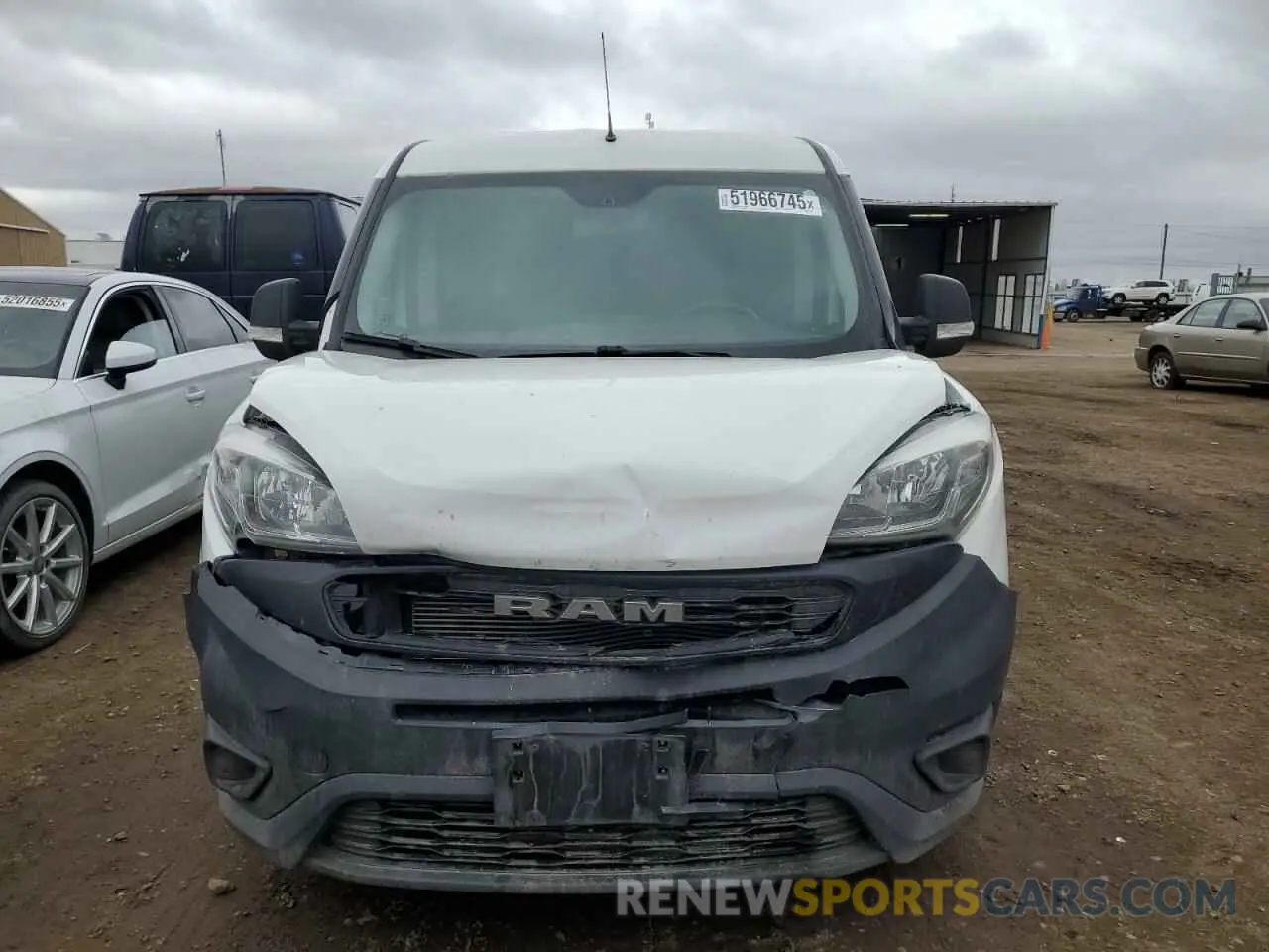 5 fotografías del automóvil dañado ZFBHRFAB2L6P30895 RAM All Models 2020