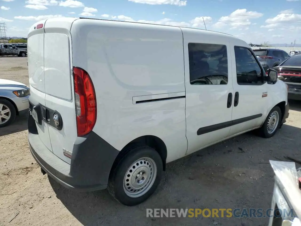 3 fotografías del automóvil dañado ZFBHRFAB3L6R99407 RAM All Models 2020