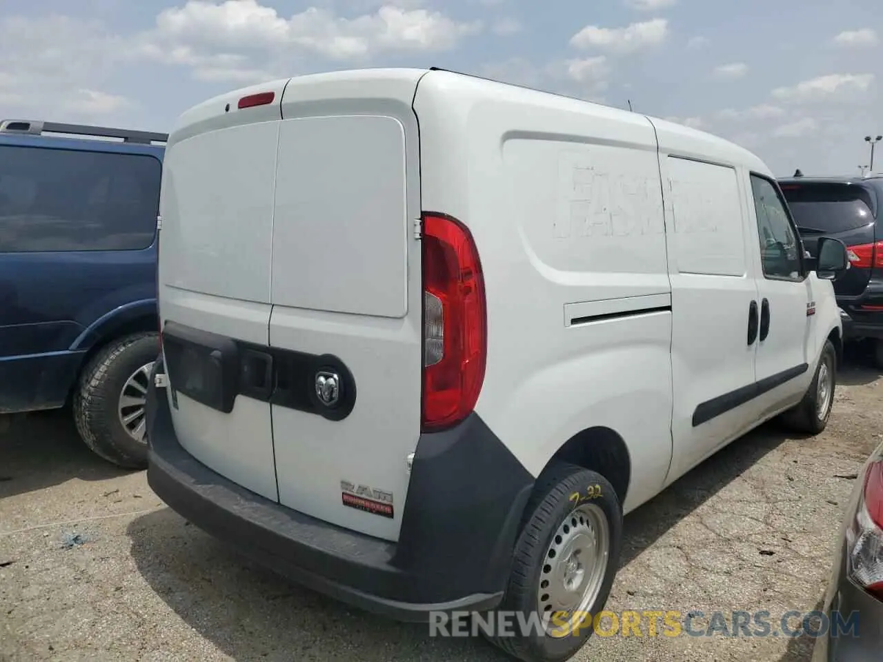 3 fotografías del automóvil dañado ZFBHRFAB4L6P41056 RAM All Models 2020