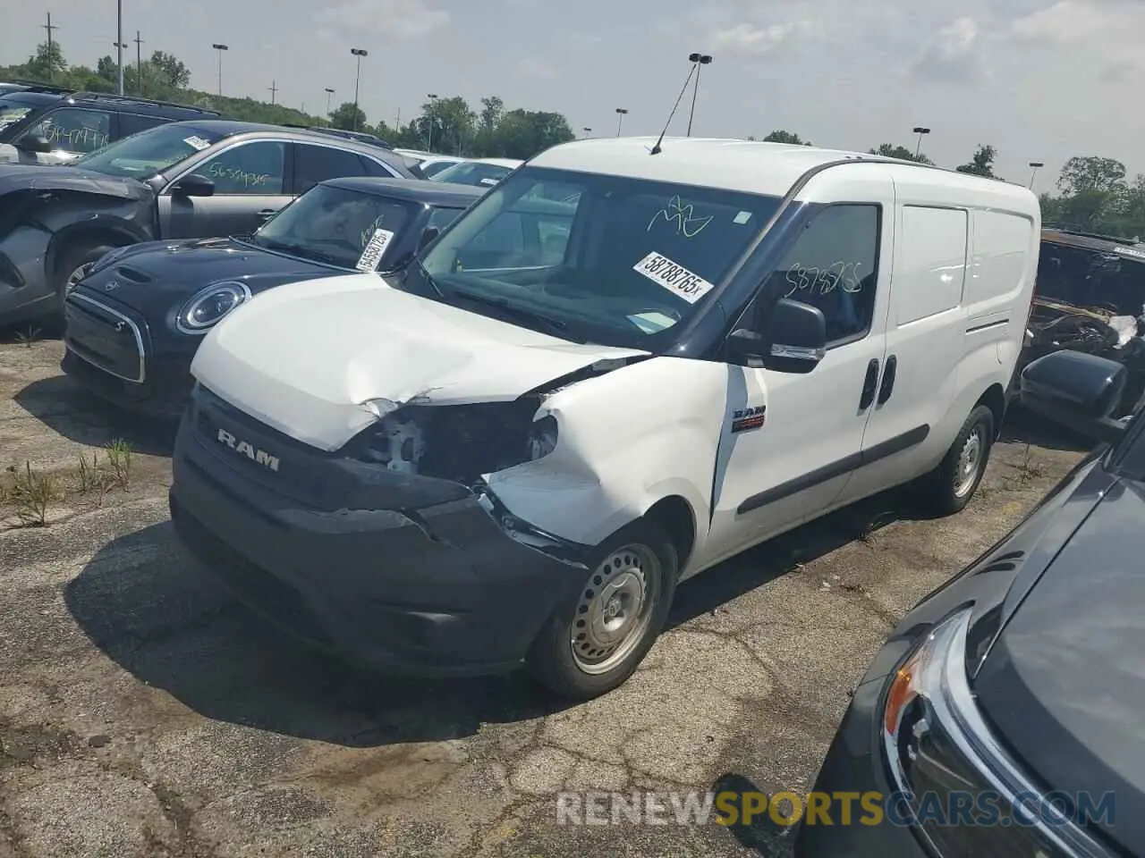 1 fotografías del automóvil dañado ZFBHRFAB4L6R48367 RAM All Models 2020