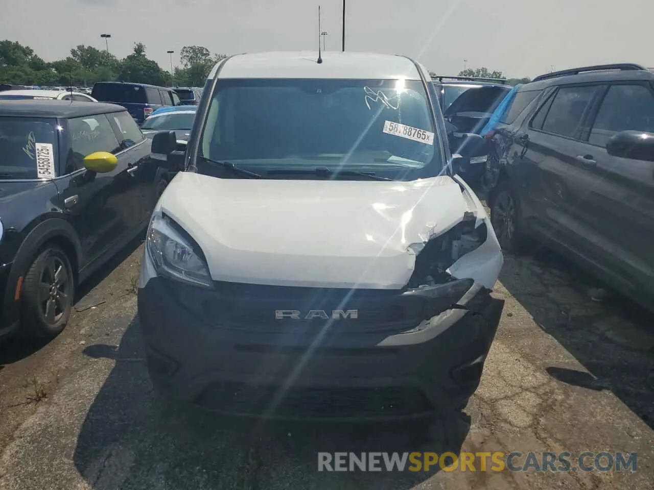 5 fotografías del automóvil dañado ZFBHRFAB4L6R48367 RAM All Models 2020
