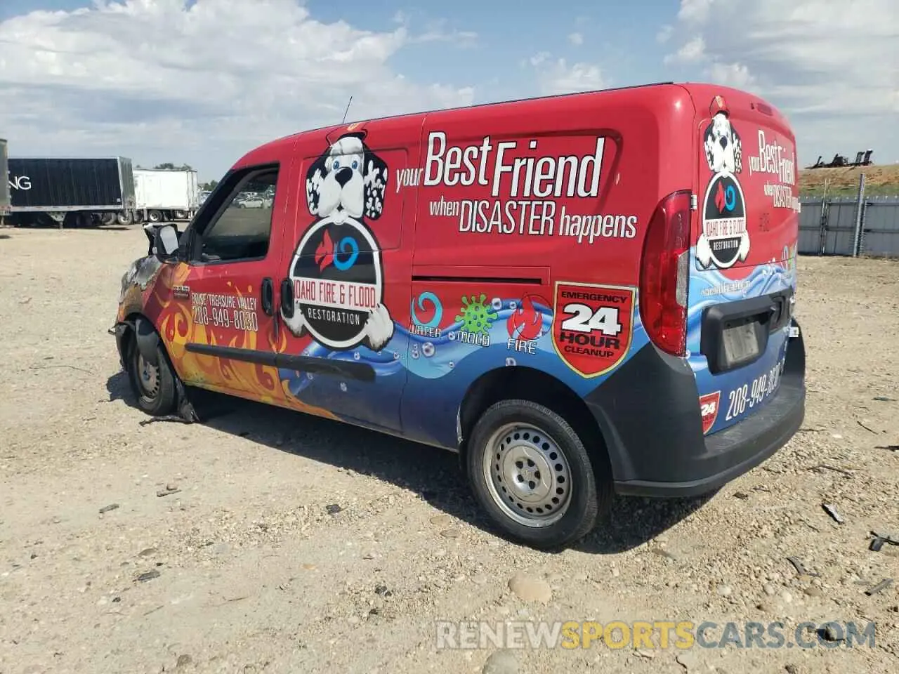 2 fotografías del automóvil dañado ZFBHRFAB7L6S17576 RAM All Models 2020