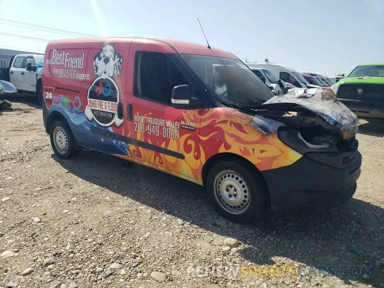 4 fotografías del automóvil dañado ZFBHRFAB7L6S17576 RAM All Models 2020