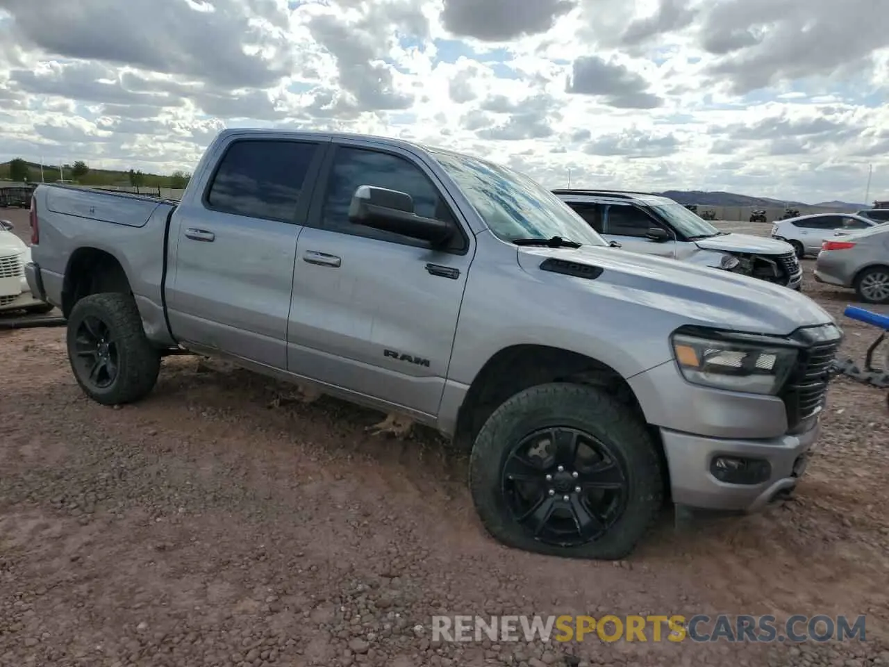 4 fotografías del automóvil dañado 1C6SRFFT2MN512202 RAM All Models 2021