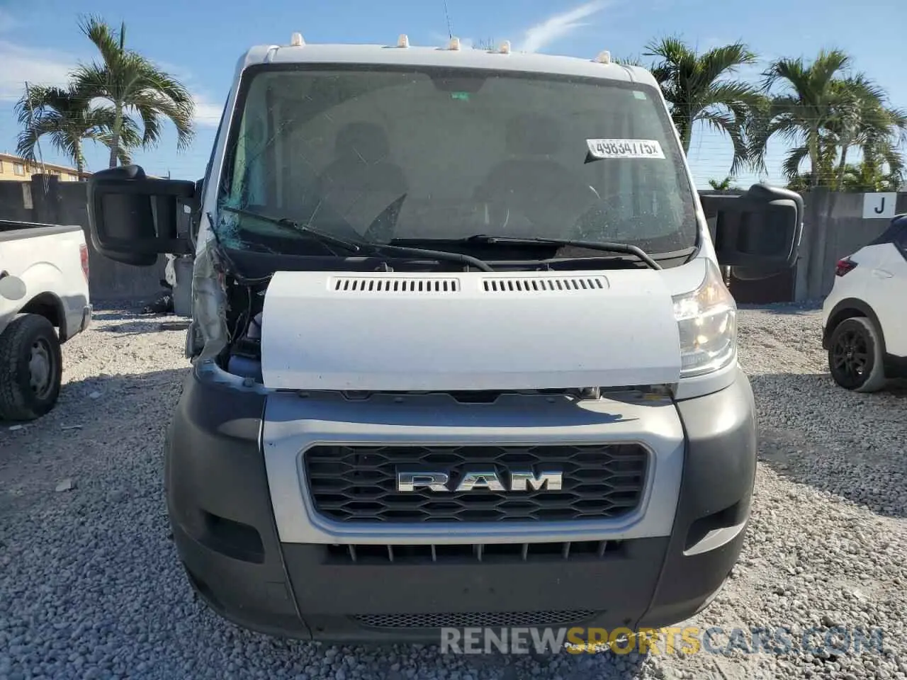 5 fotografías del automóvil dañado 3C6LRVAG0ME577692 RAM All Models 2021