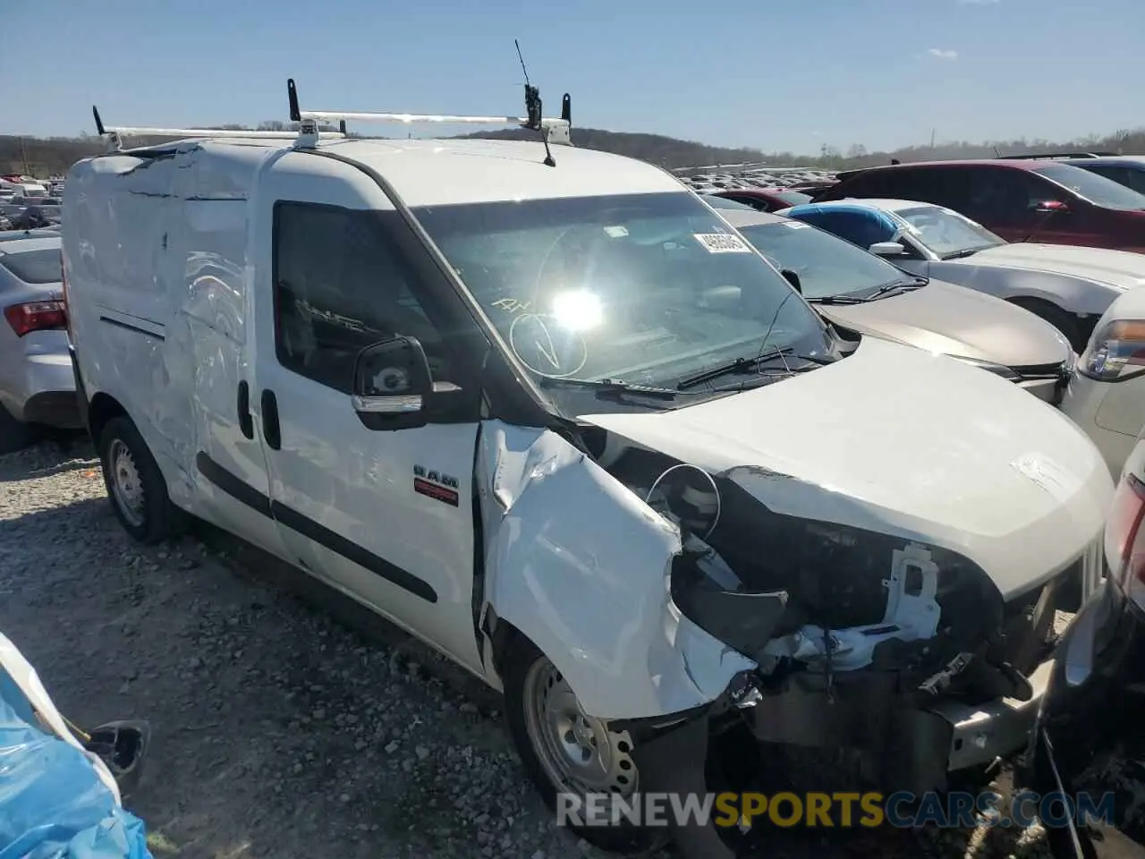 4 fotografías del automóvil dañado ZFBHRFAB5M6T87663 RAM All Models 2021