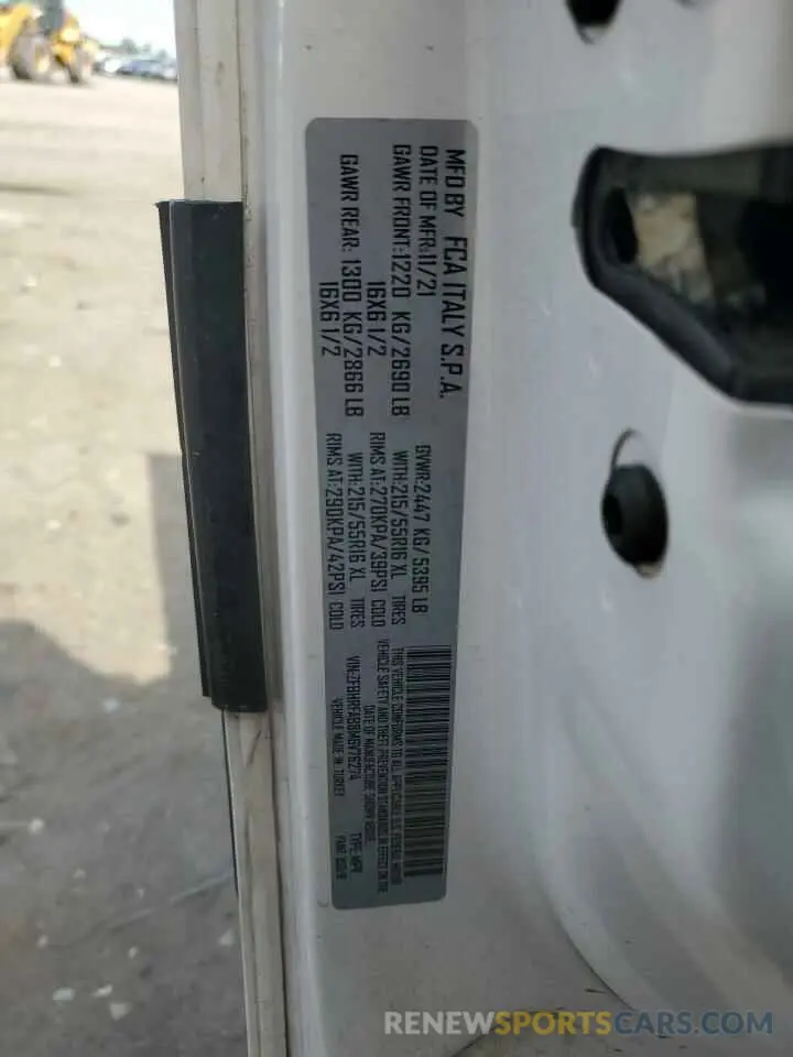 13 fotografías del automóvil dañado ZFBHRFAB8M6V76274 RAM All Models 2021