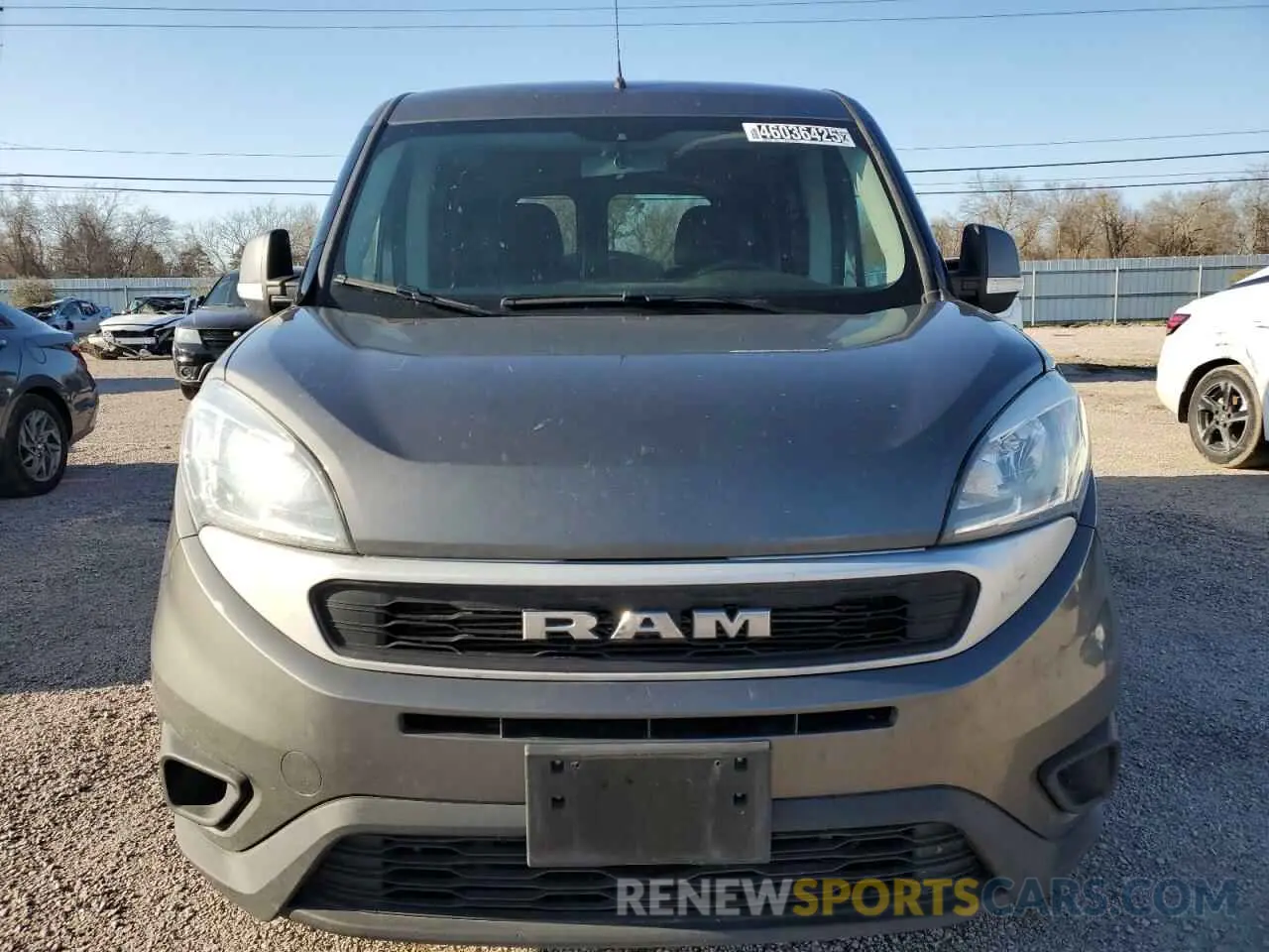 5 fotografías del automóvil dañado ZFBHRFBB1M6T24168 RAM All Models 2021