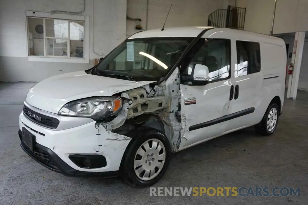 2 fotografías del automóvil dañado ZFBHRFBB7M6V74207 RAM All Models 2021