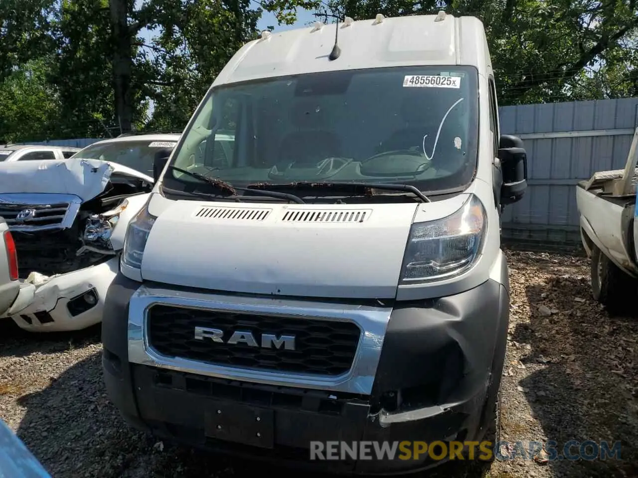 5 fotografías del automóvil dañado 3C6LRVCG6NE123476 RAM All Models 2022