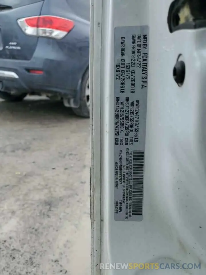13 fotografías del automóvil dañado ZFBHRFAB9N6W62887 RAM All Models 2022
