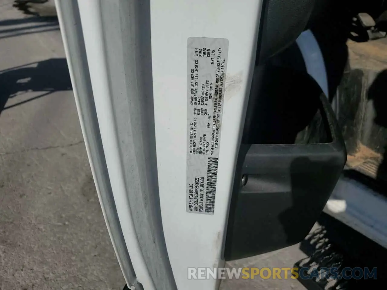 13 fotografías del automóvil dañado 3C6LRVDG0PE506220 RAM All Models 2023