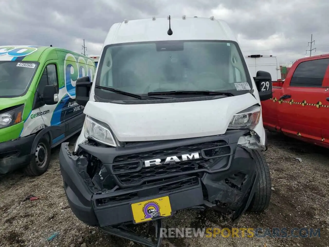 5 fotografías del automóvil dañado 3C6MRVJG6PE516758 RAM All Models 2023