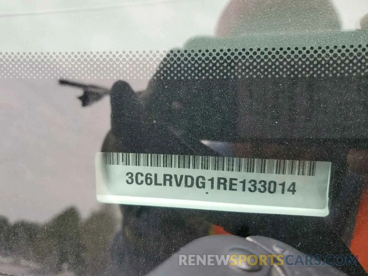 14 fotografías del automóvil dañado 3C6LRVDG1RE133014 RAM All Models 2024