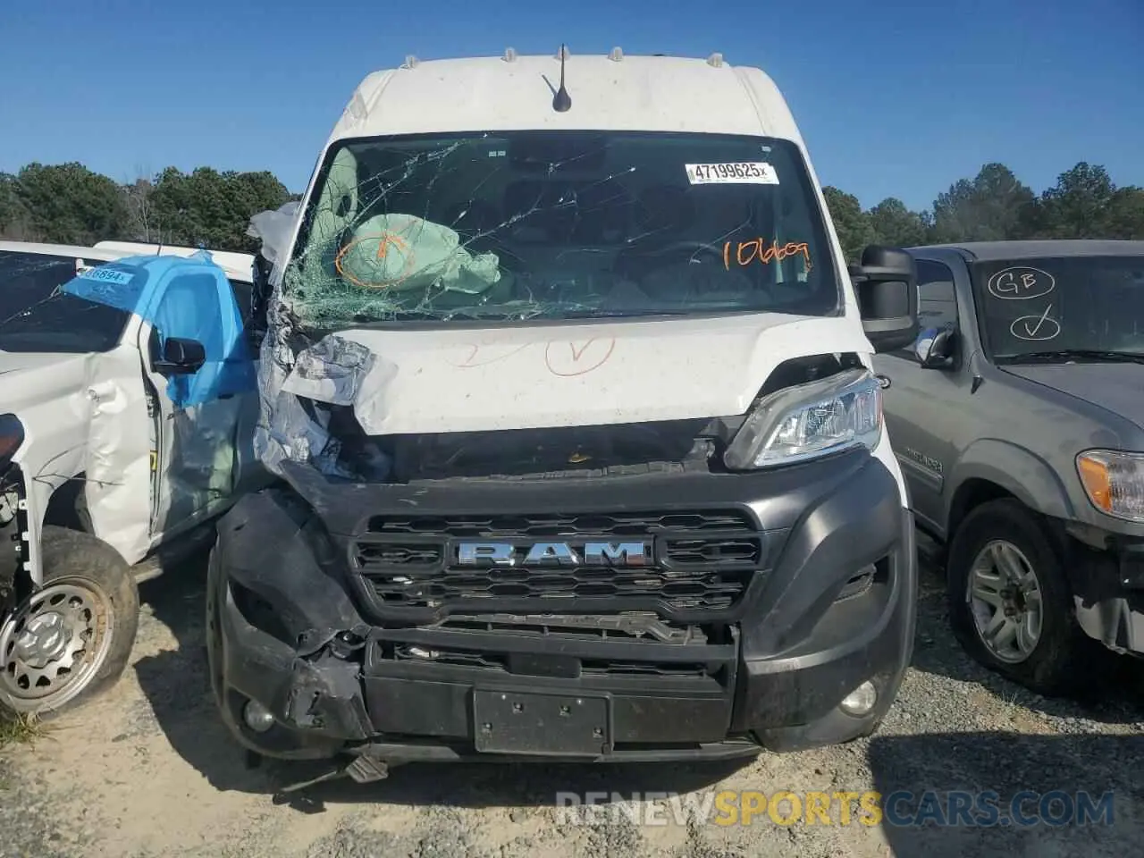 5 fotografías del automóvil dañado 3C6LRVDG7RE106609 RAM All Models 2024