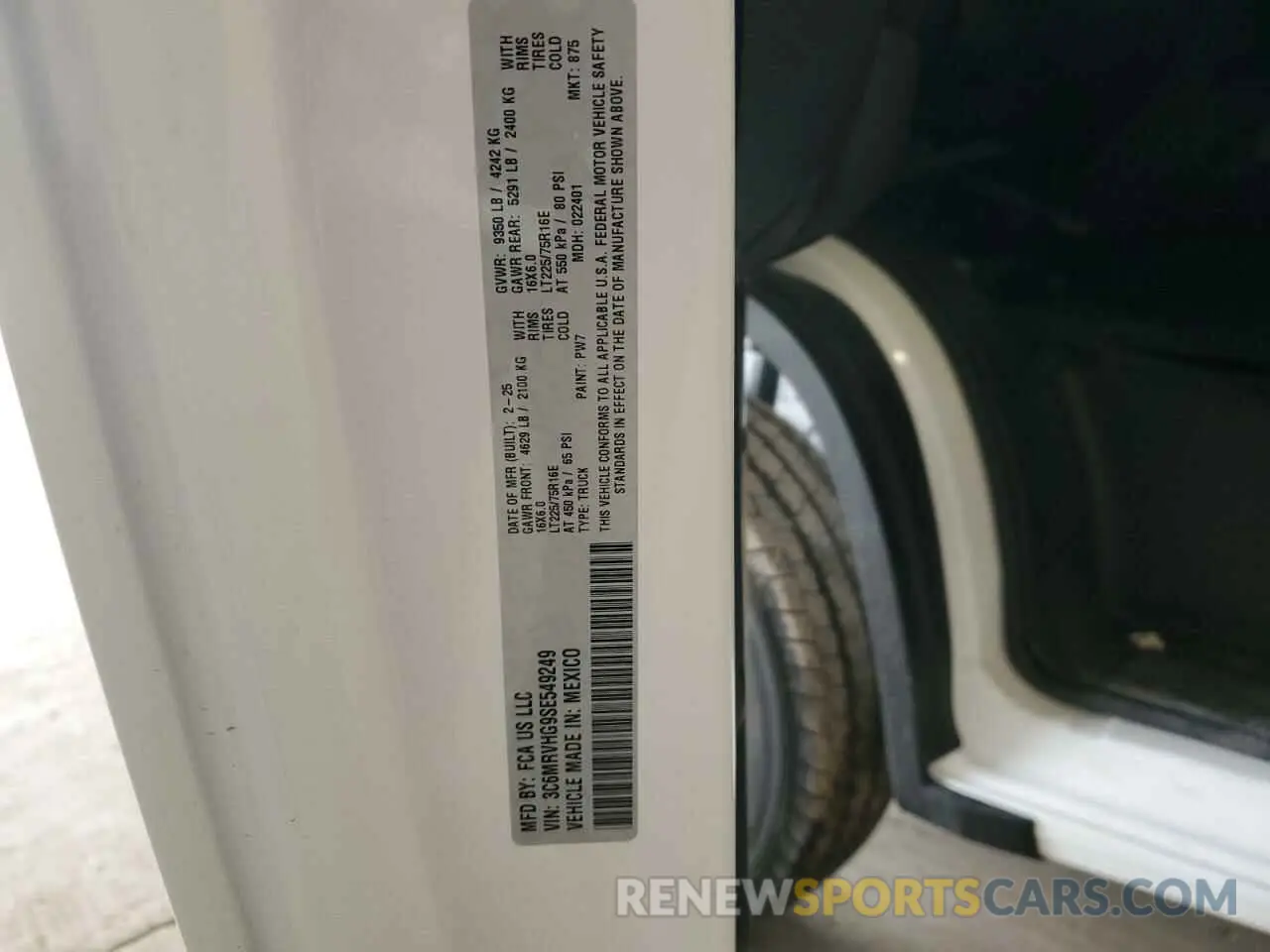 13 fotografías del automóvil dañado 3C6MRVHG9SE549249 RAM All Models 2025