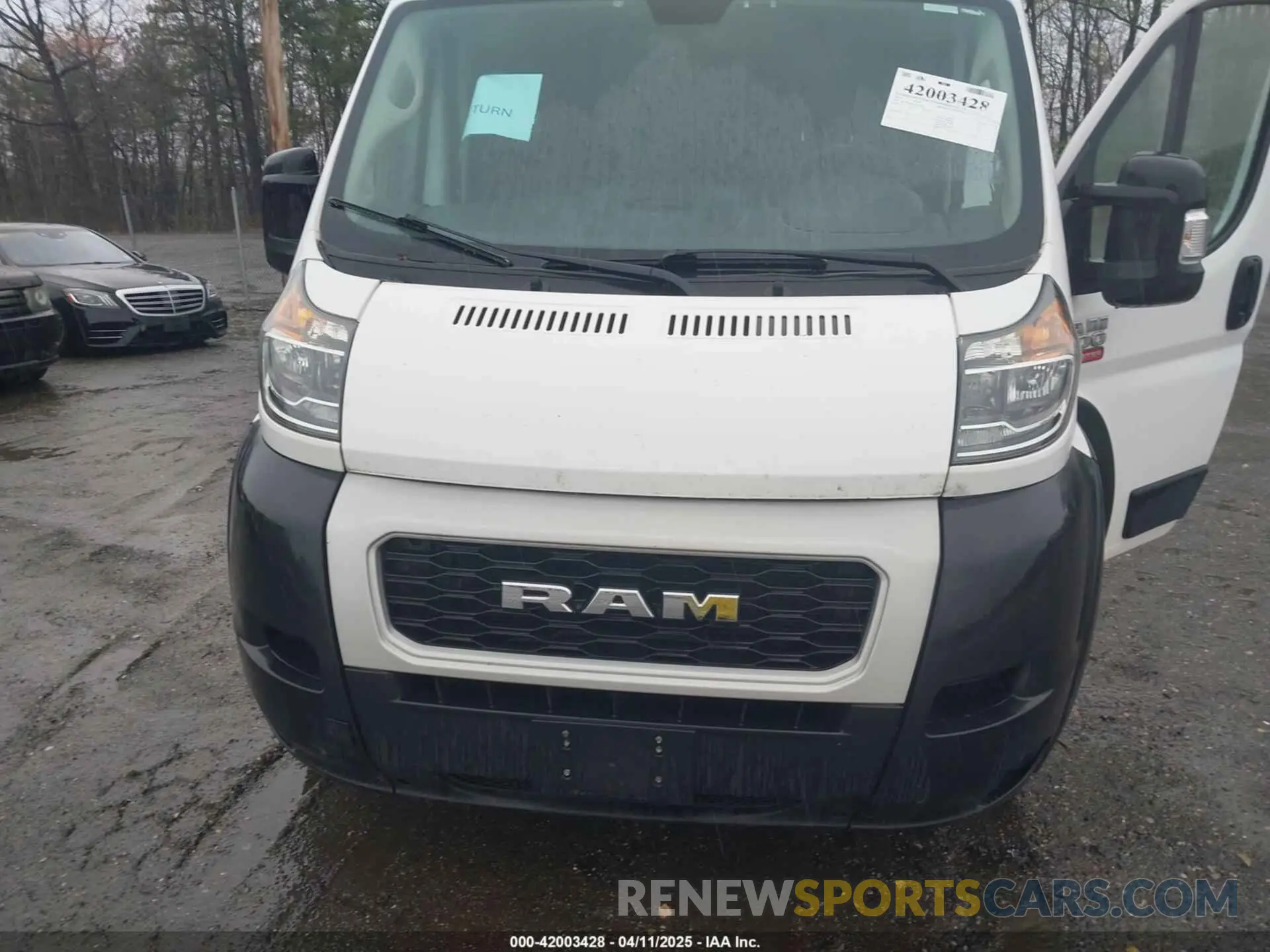 6 fotografías del automóvil dañado 3C6TRVAG2KE555836 RAM PROMASTER 1500 2019