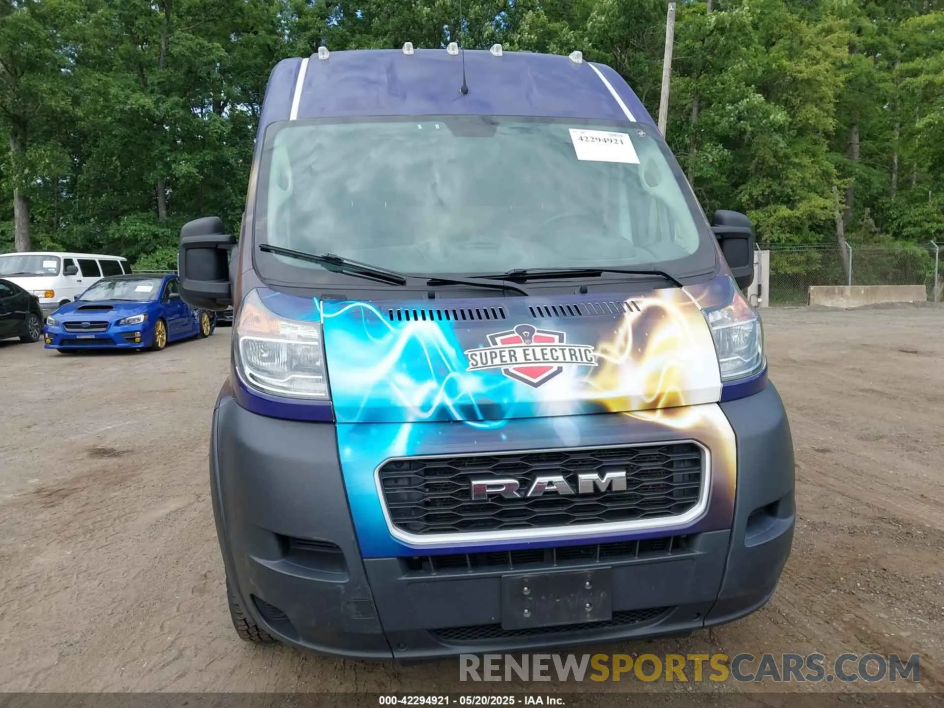 12 fotografías del automóvil dañado 3C6TRVBG5KE565887 RAM PROMASTER 1500 2019