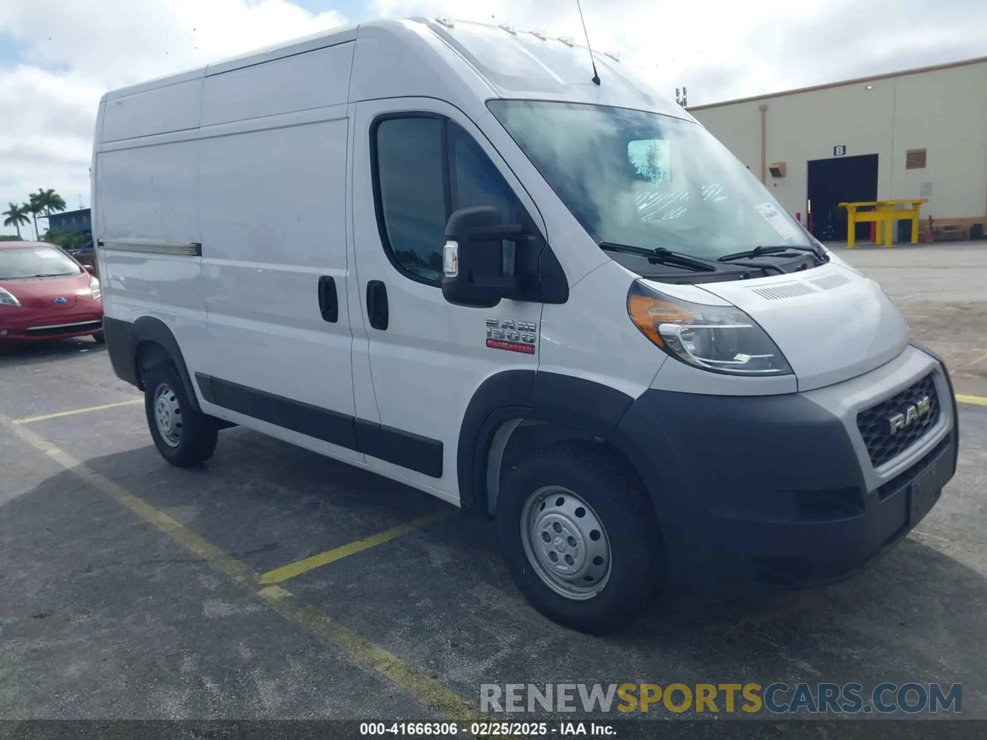 1 fotografías del automóvil dañado 3C6TRVBG7KE559461 RAM PROMASTER 1500 2019