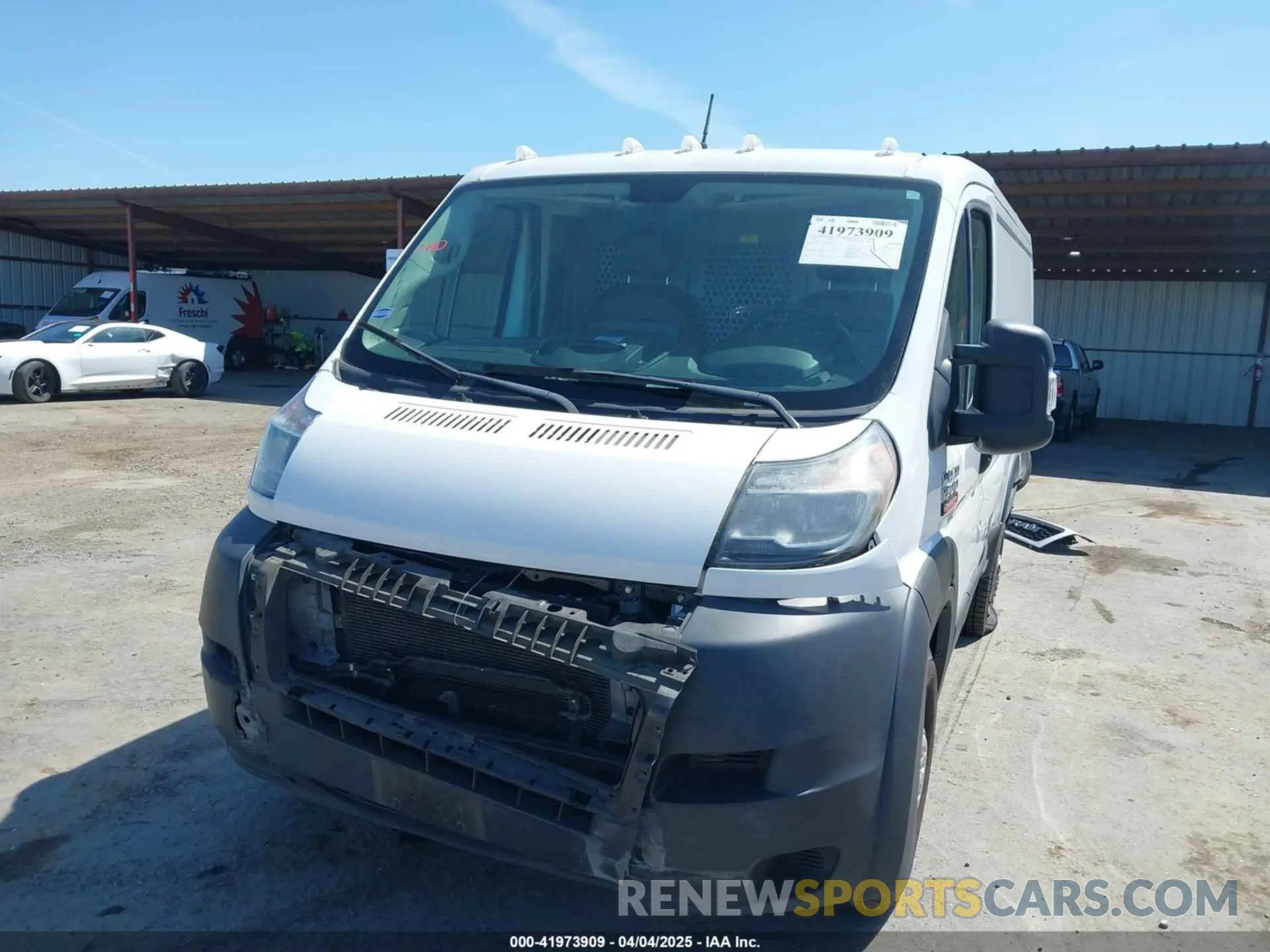 6 fotografías del automóvil dañado 3C6TRVNG2KE535158 RAM PROMASTER 1500 2019