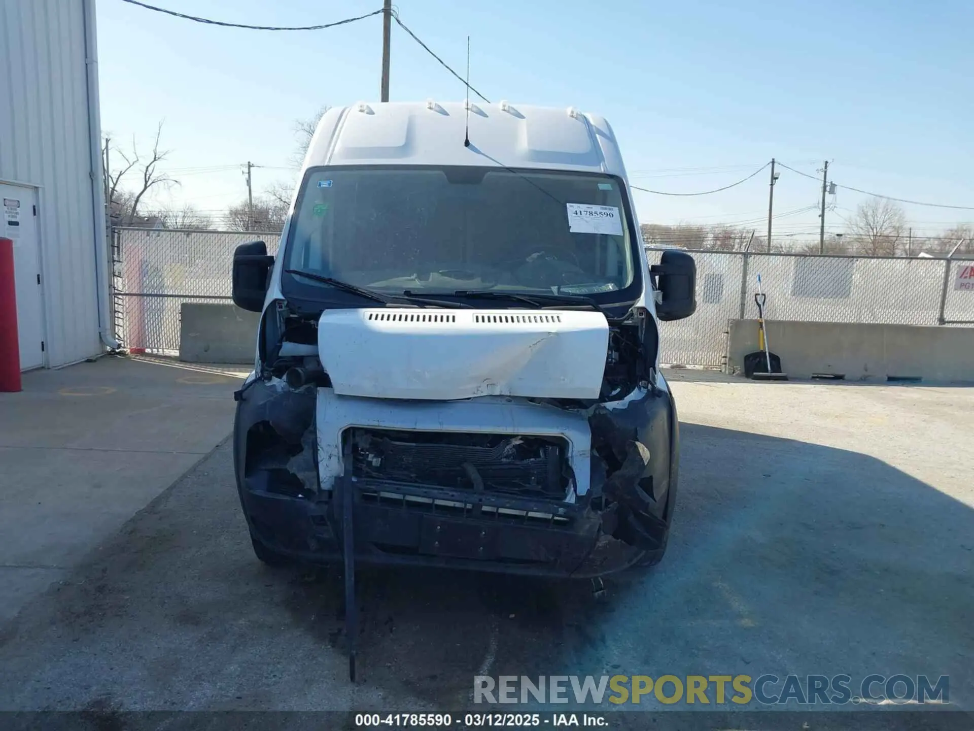 13 fotografías del automóvil dañado 3C6TRVBG6LE114033 RAM PROMASTER 1500 2020