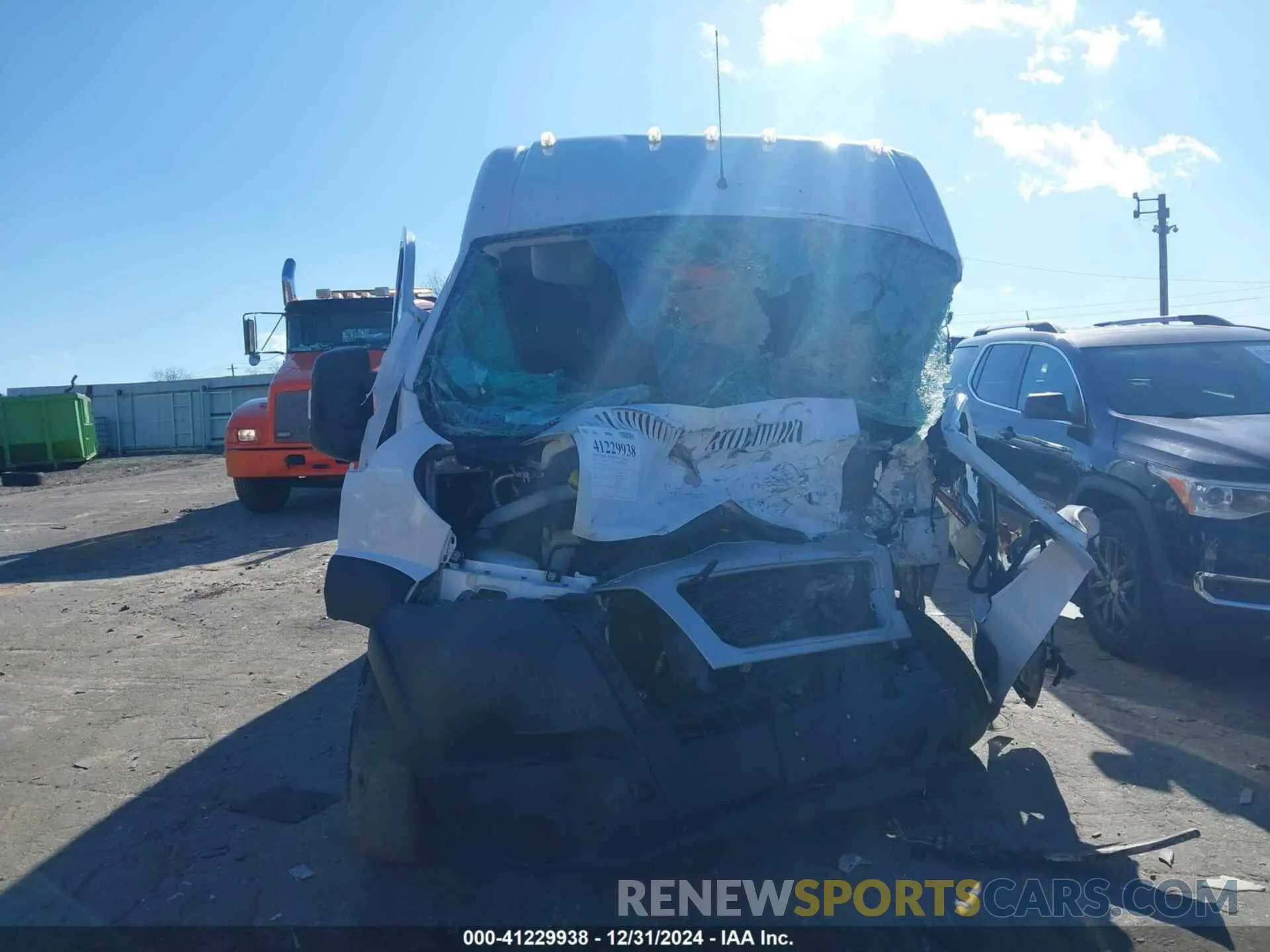12 fotografías del automóvil dañado 3C6TRVBG8LE127219 RAM PROMASTER 1500 2020
