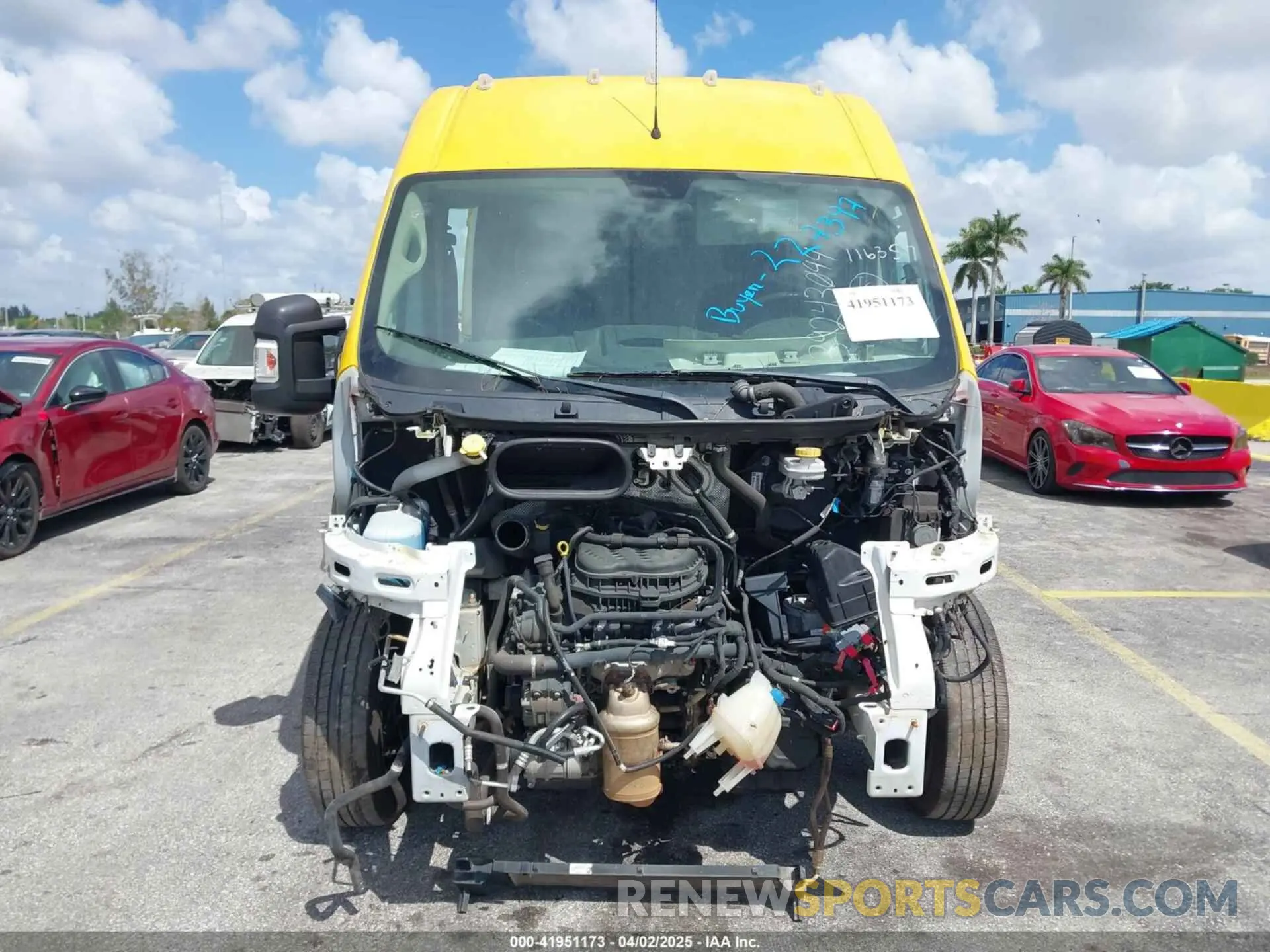 12 fotografías del automóvil dañado 3C6TRVBG9LE116357 RAM PROMASTER 1500 2020
