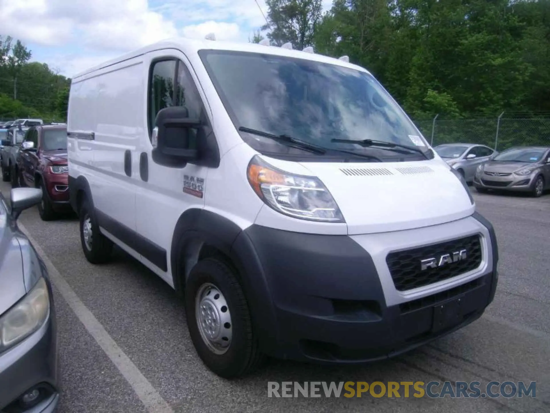 1 fotografías del automóvil dañado 3C6TRVNG7LE122766 RAM PROMASTER 1500 2020