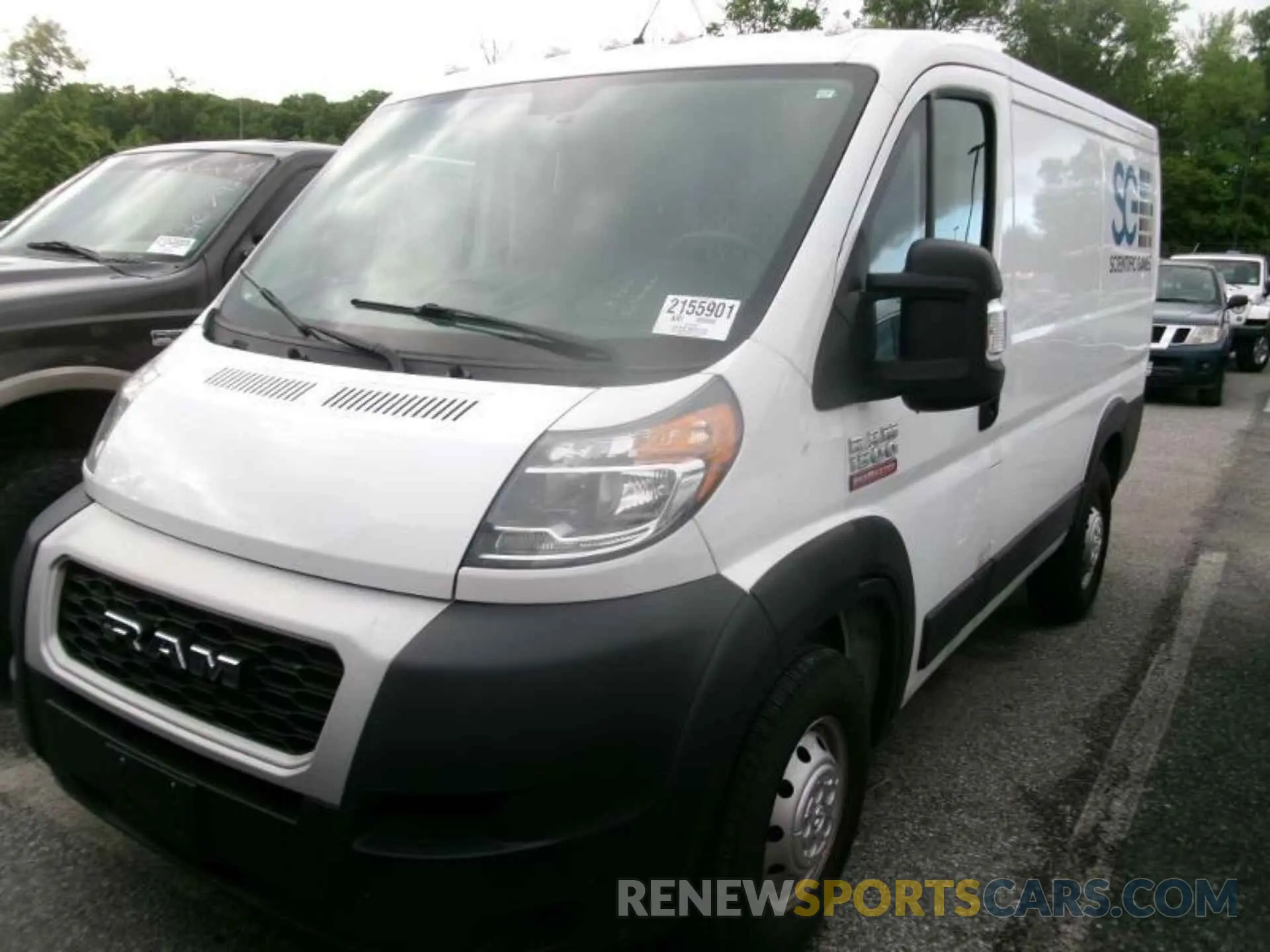 10 fotografías del automóvil dañado 3C6TRVNG7LE122766 RAM PROMASTER 1500 2020