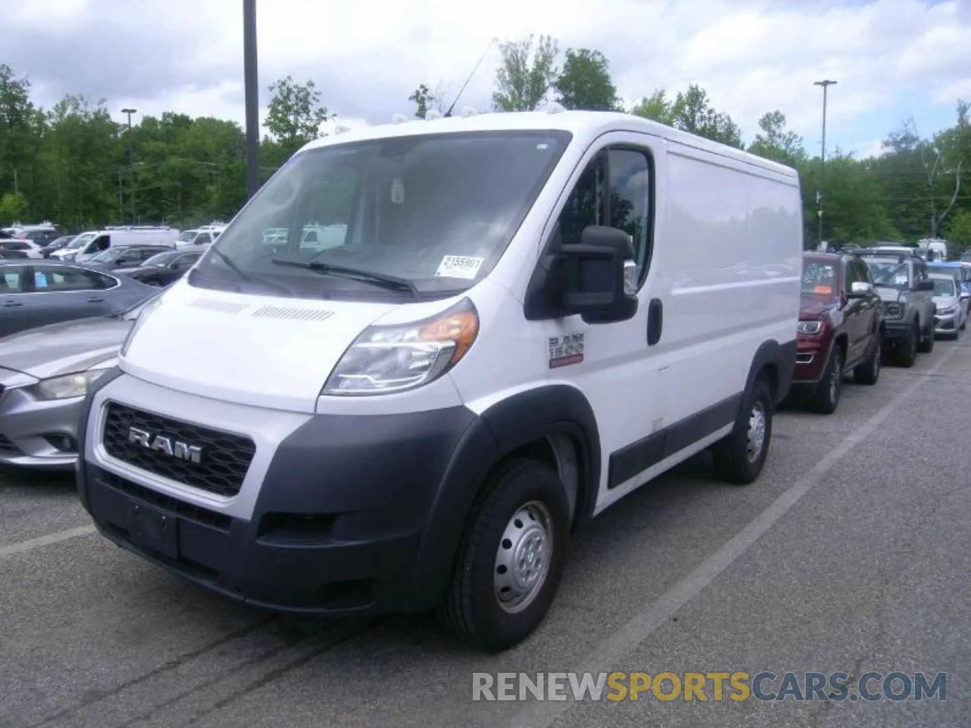 8 fotografías del automóvil dañado 3C6TRVNG7LE122766 RAM PROMASTER 1500 2020