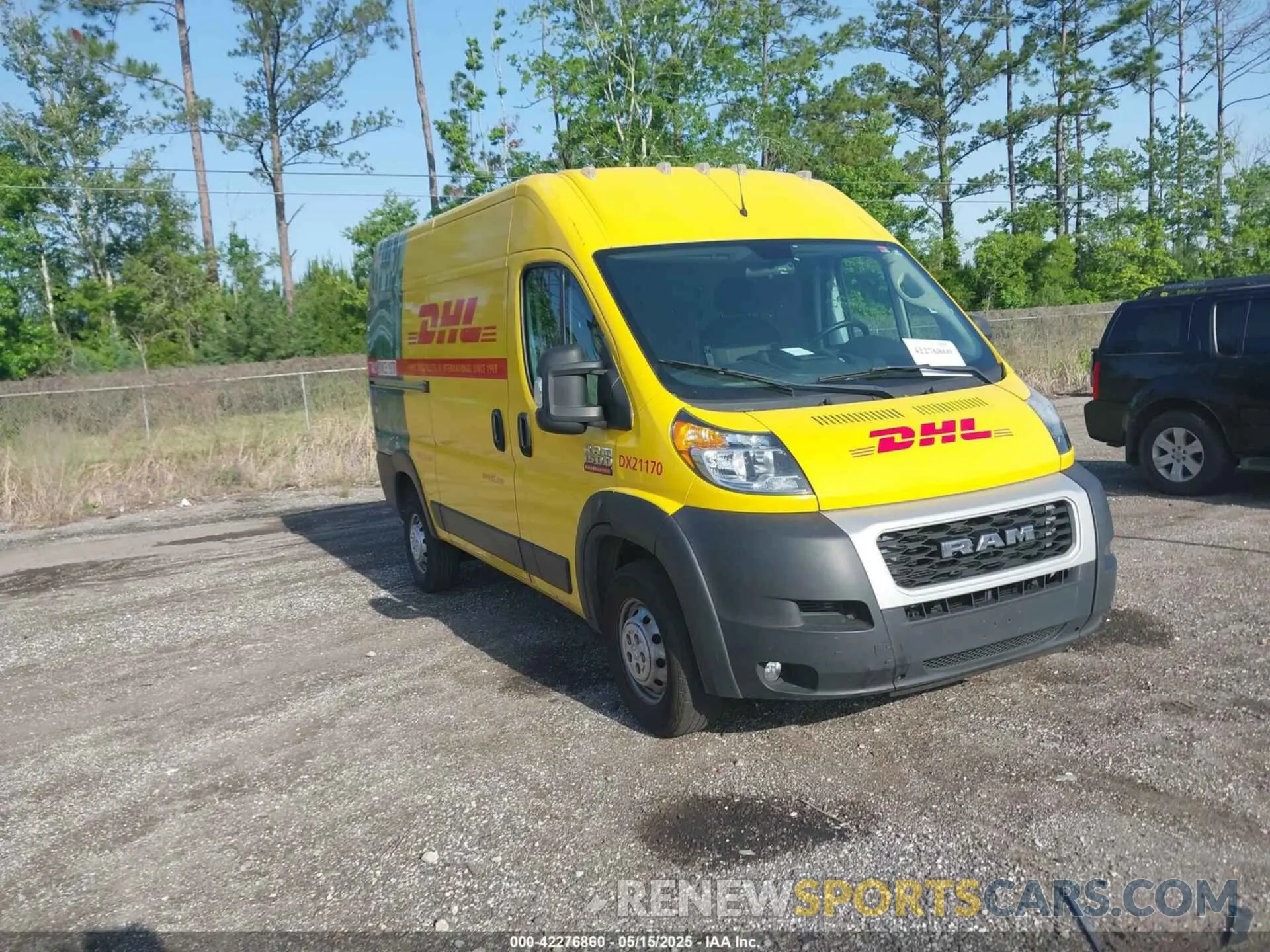 1 fotografías del automóvil dañado 3C6ERVBG2ME505593 RAM PROMASTER 1500 2021