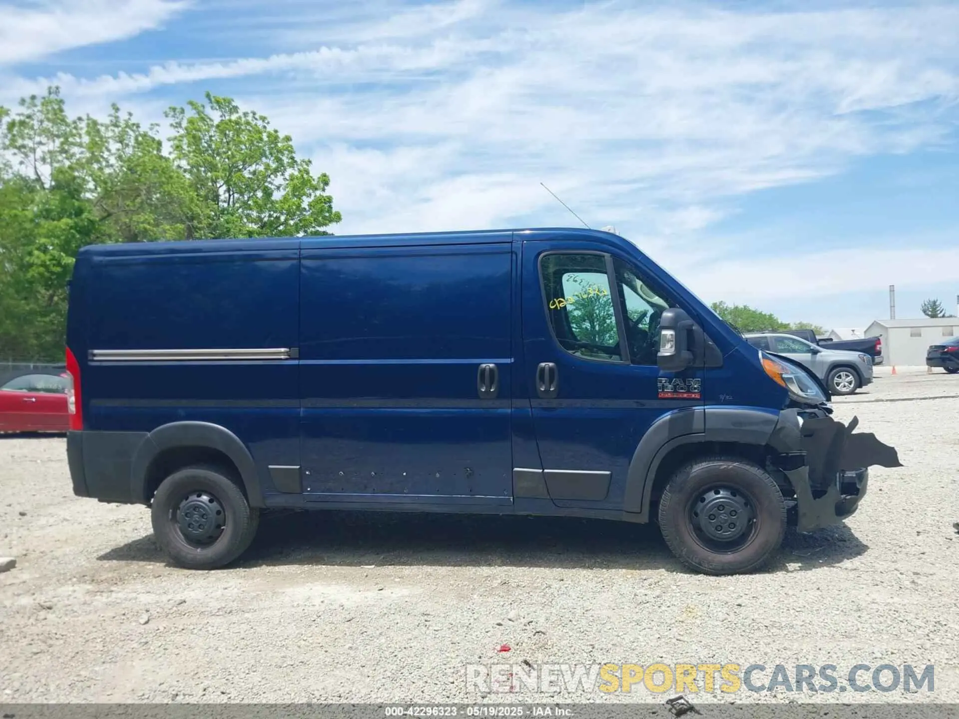14 fotografías del automóvil dañado 3C6LRVAG0ME564750 RAM PROMASTER 1500 2021