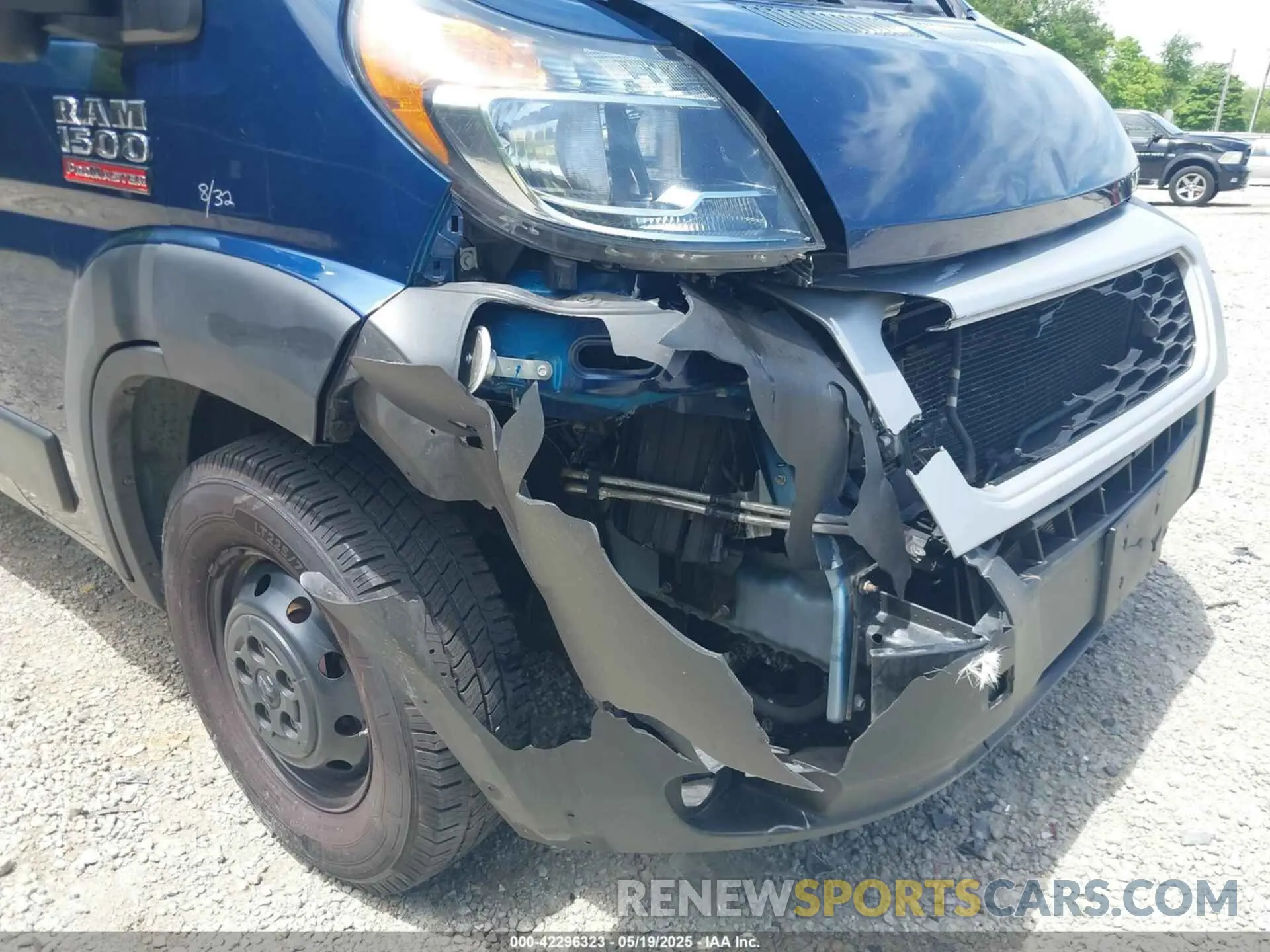 6 fotografías del automóvil dañado 3C6LRVAG0ME564750 RAM PROMASTER 1500 2021