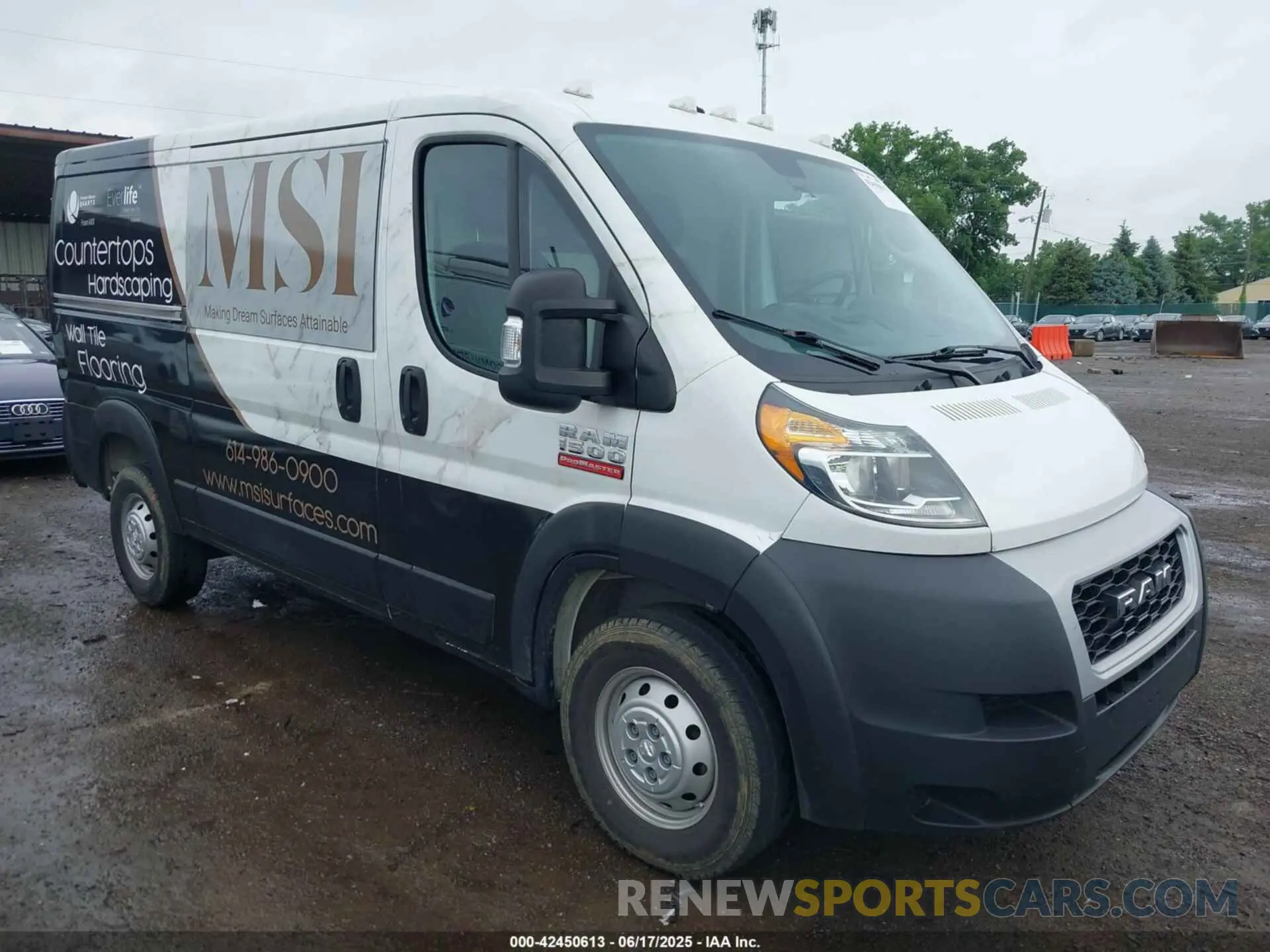 1 fotografías del automóvil dañado 3C6LRVAG1ME530011 RAM PROMASTER 1500 2021